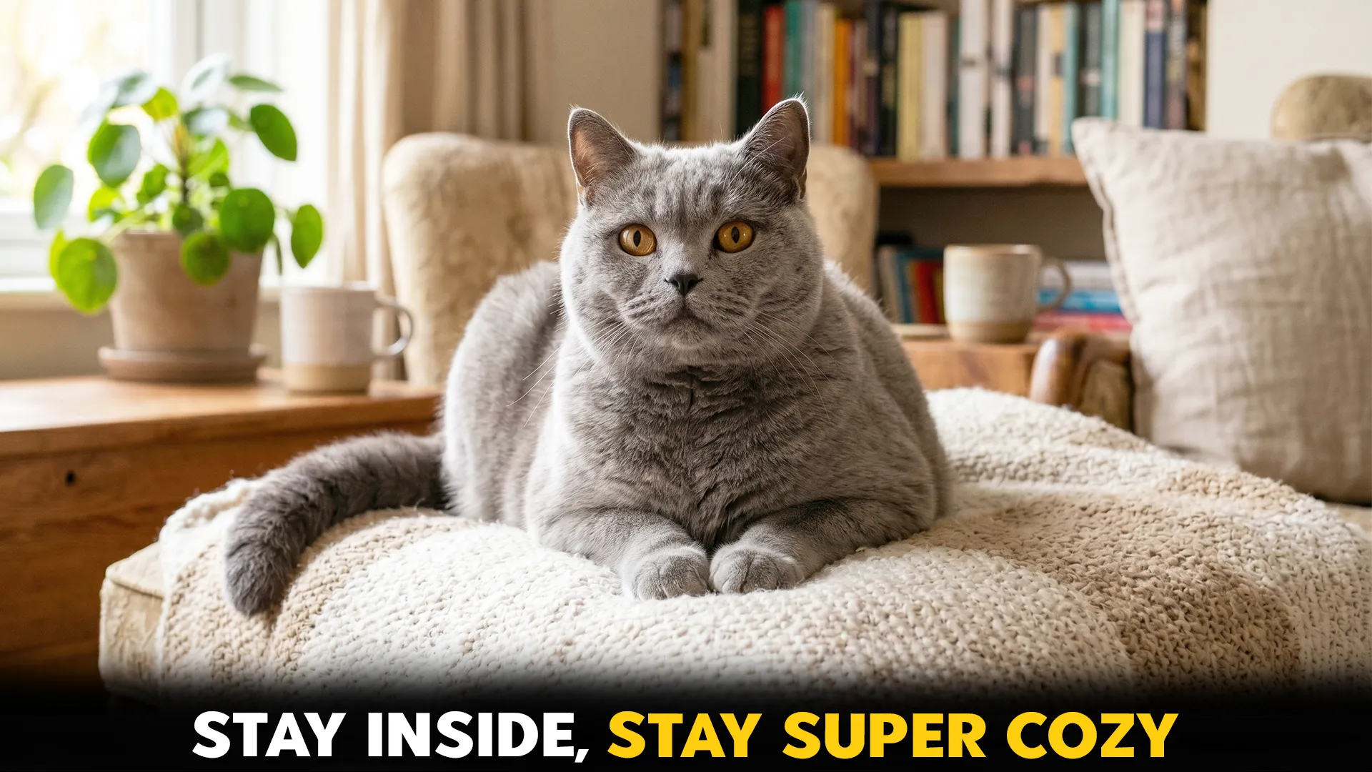 best indoor cat breeds that love cozy living