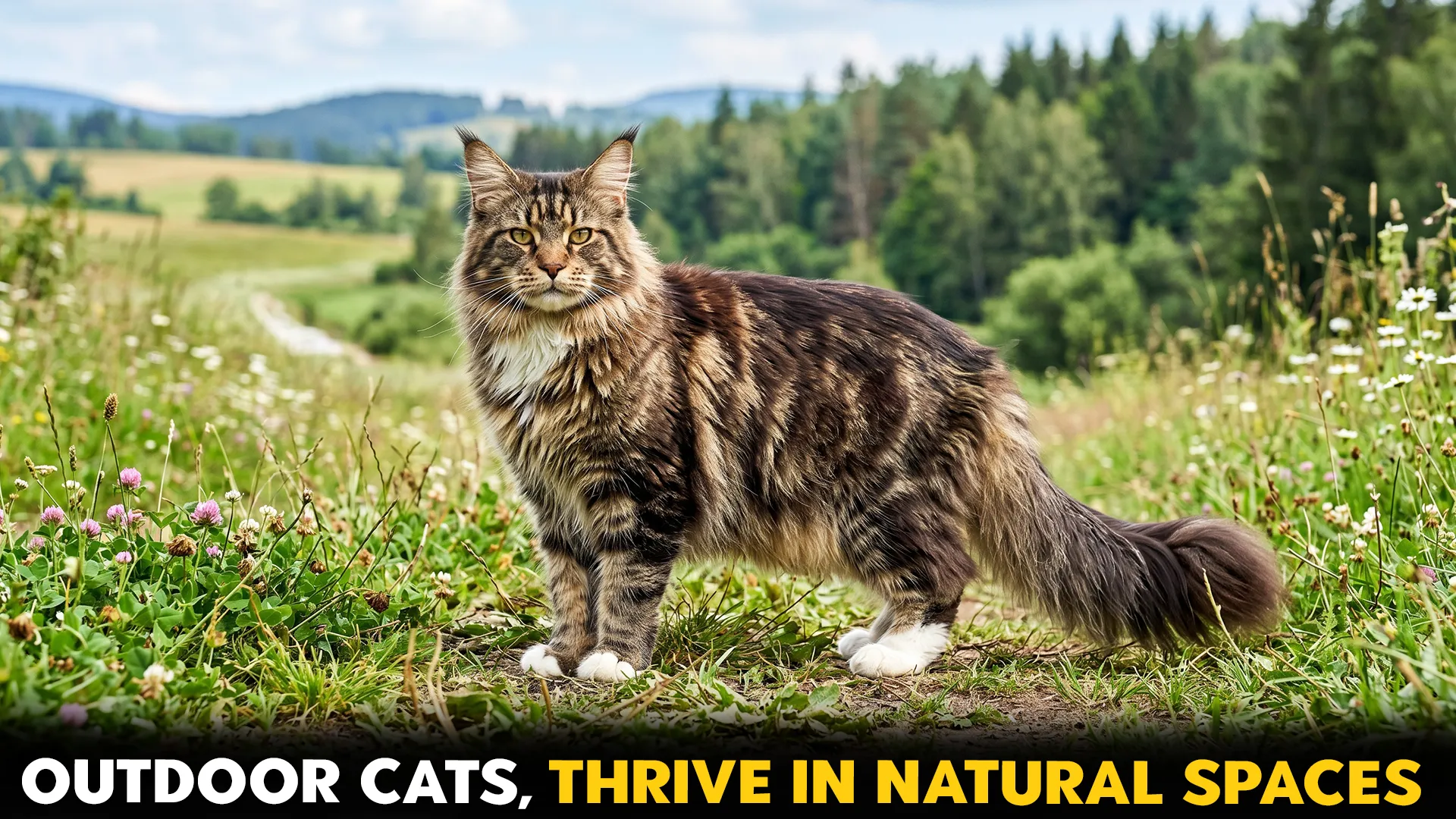 7 best outdoor cat breeds that thrive in open spaces