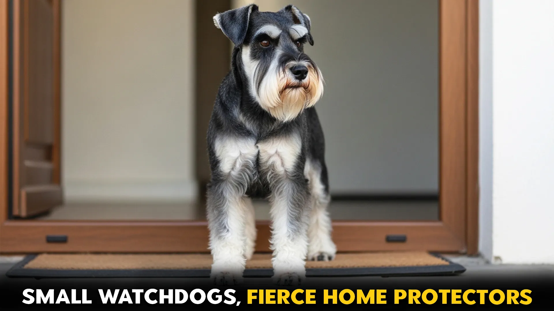 7 best small dog breeds for watchdog and home protection