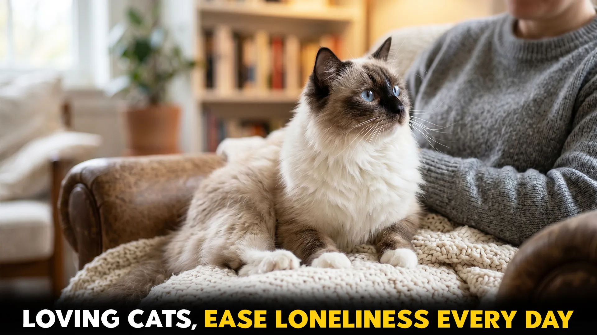 7 cat breeds that help with loneliness