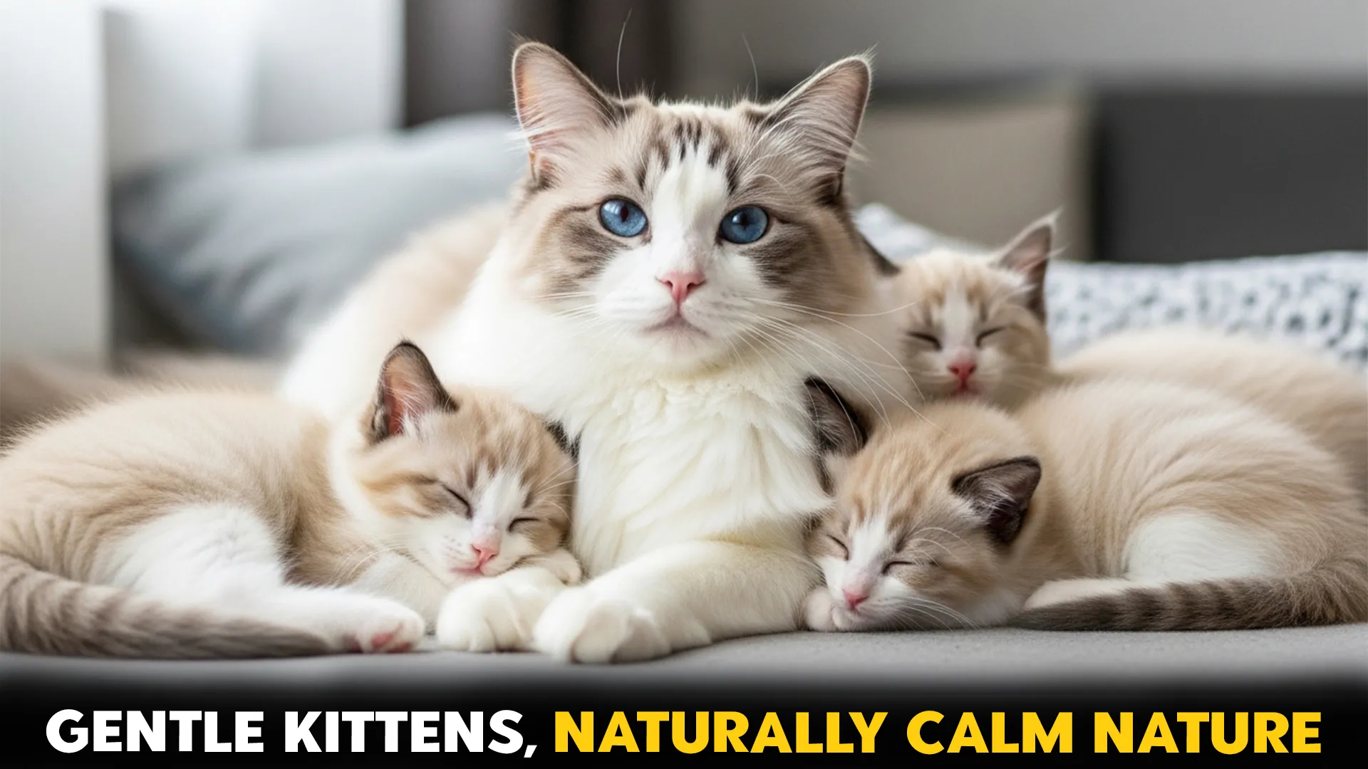 7 Cat Breeds with Naturally Calm Kittens