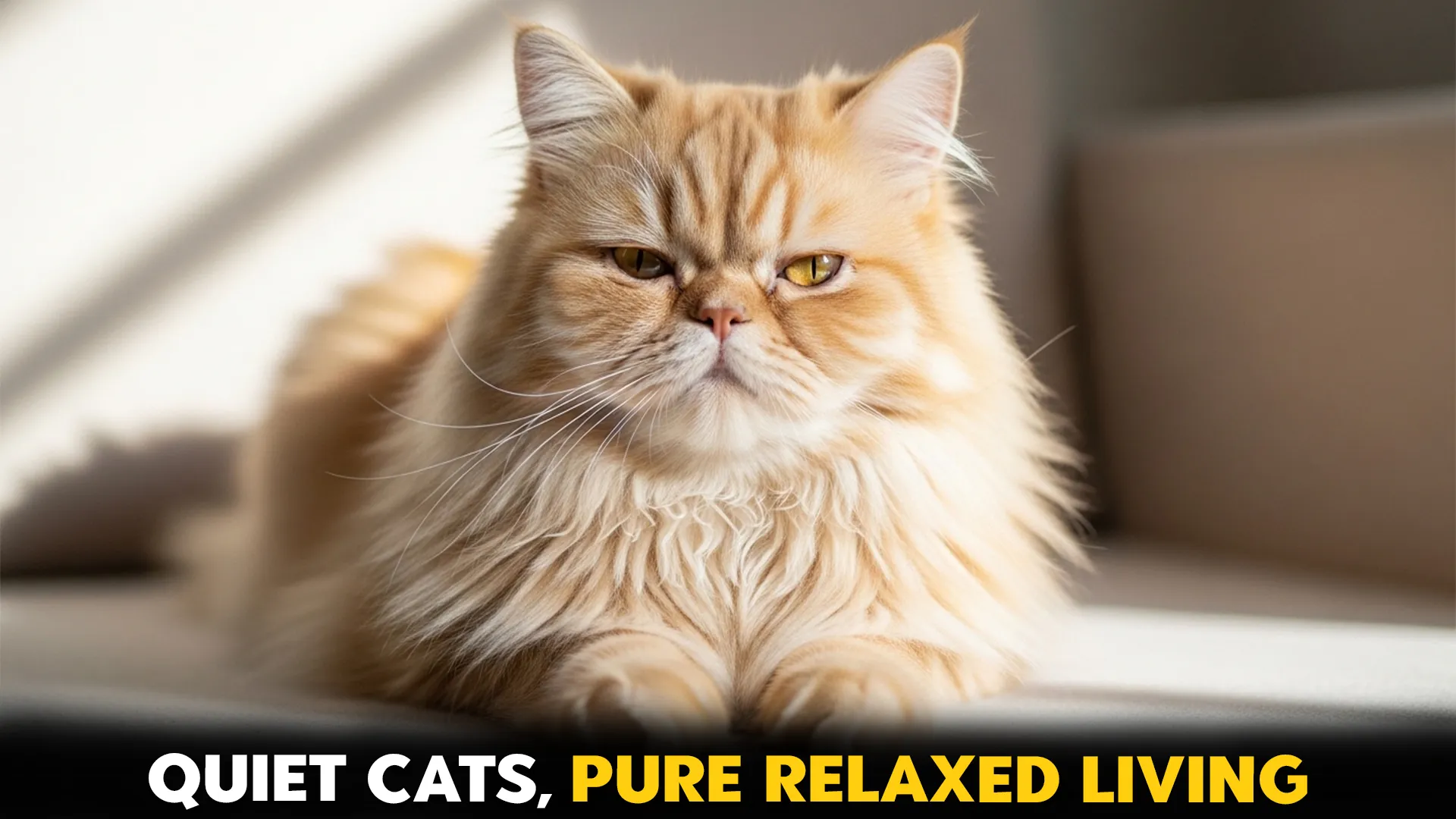 7 Cat Breeds with Naturally Quiet Personalities