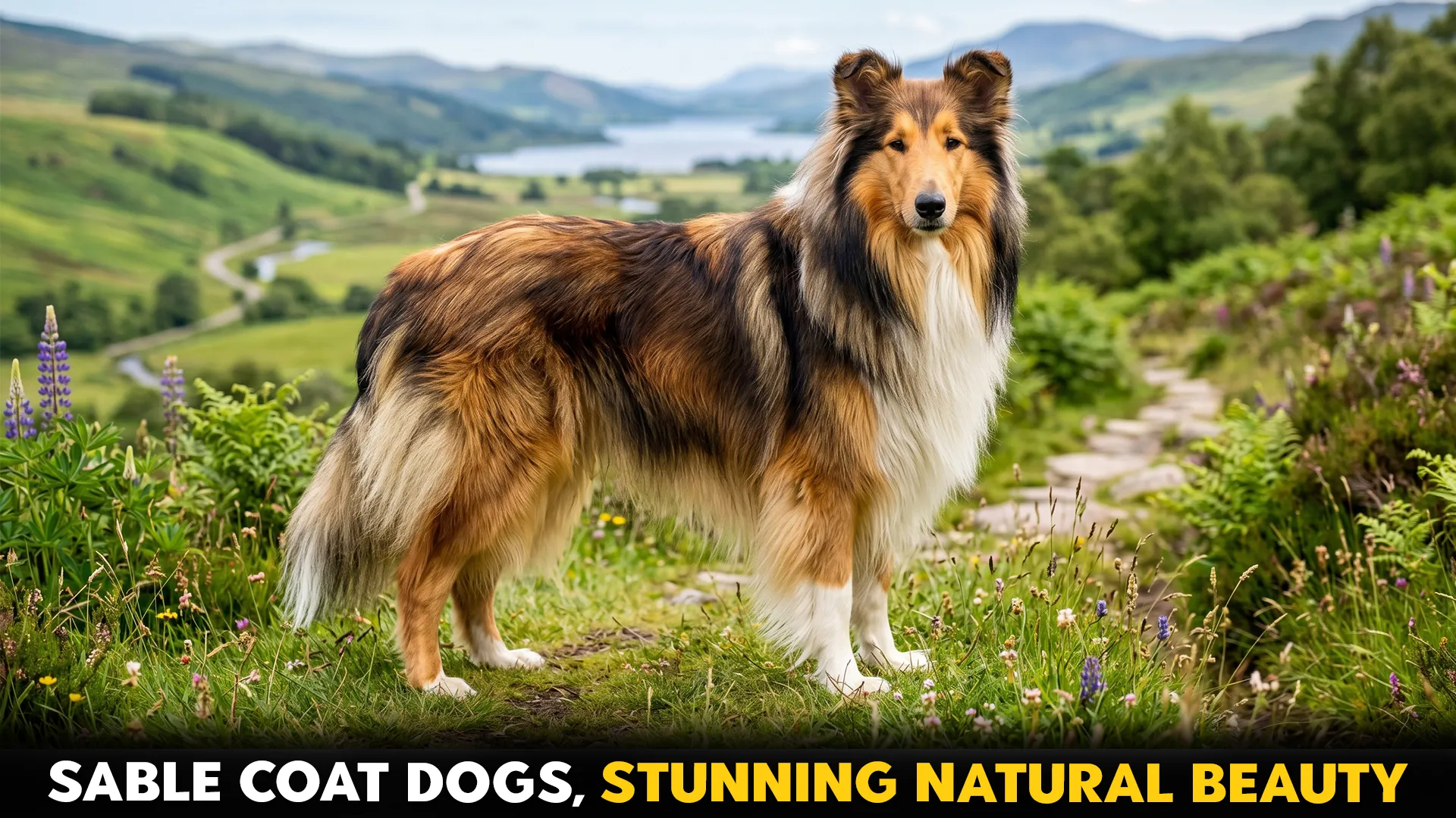7 dog breeds with sable coats and stunning appearances