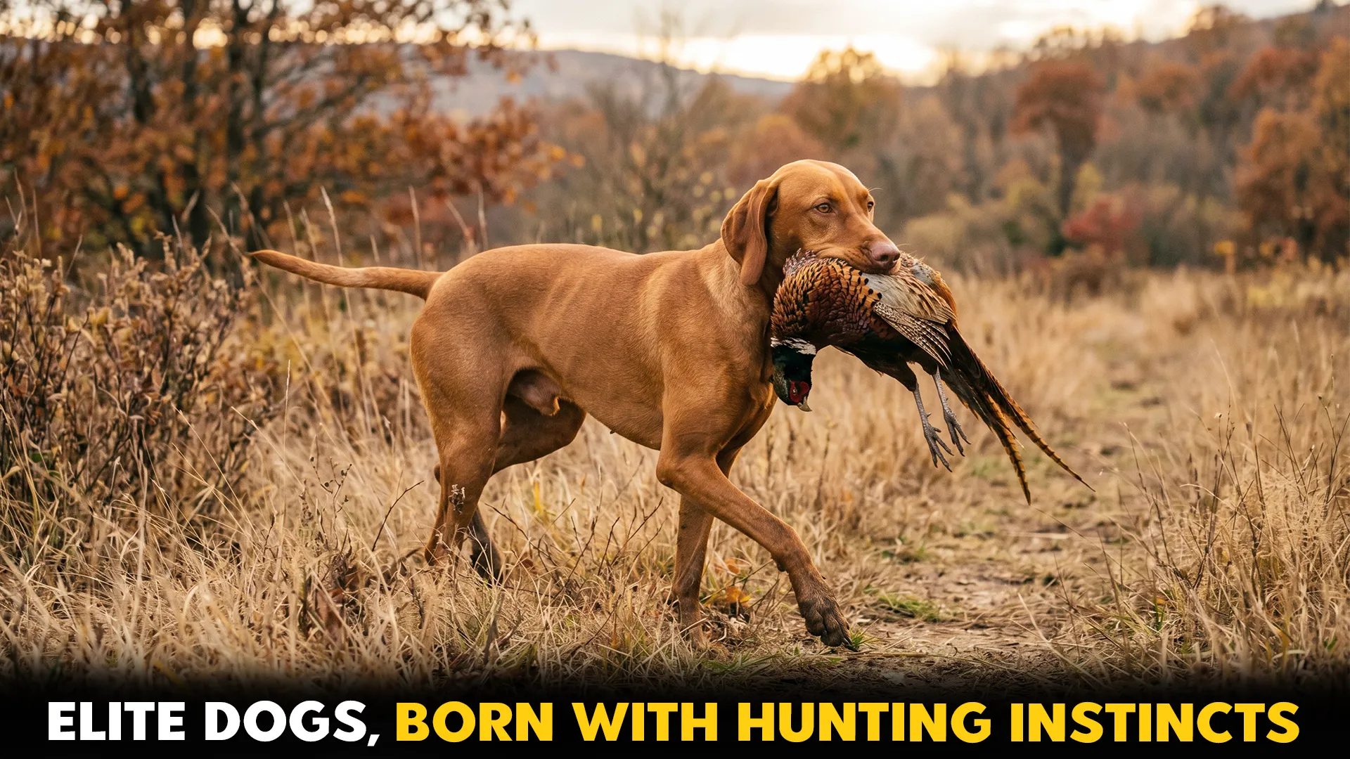7 elite dog breeds with natural instincts for hunting