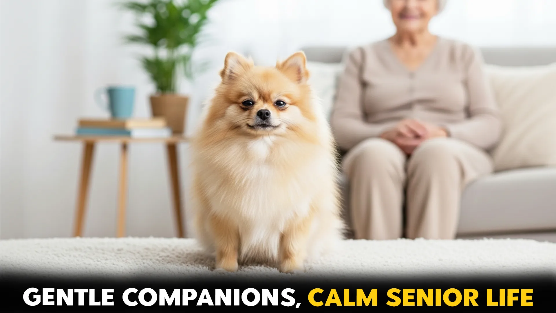 7 gentle dog breeds perfect for relaxed seniors and calm home