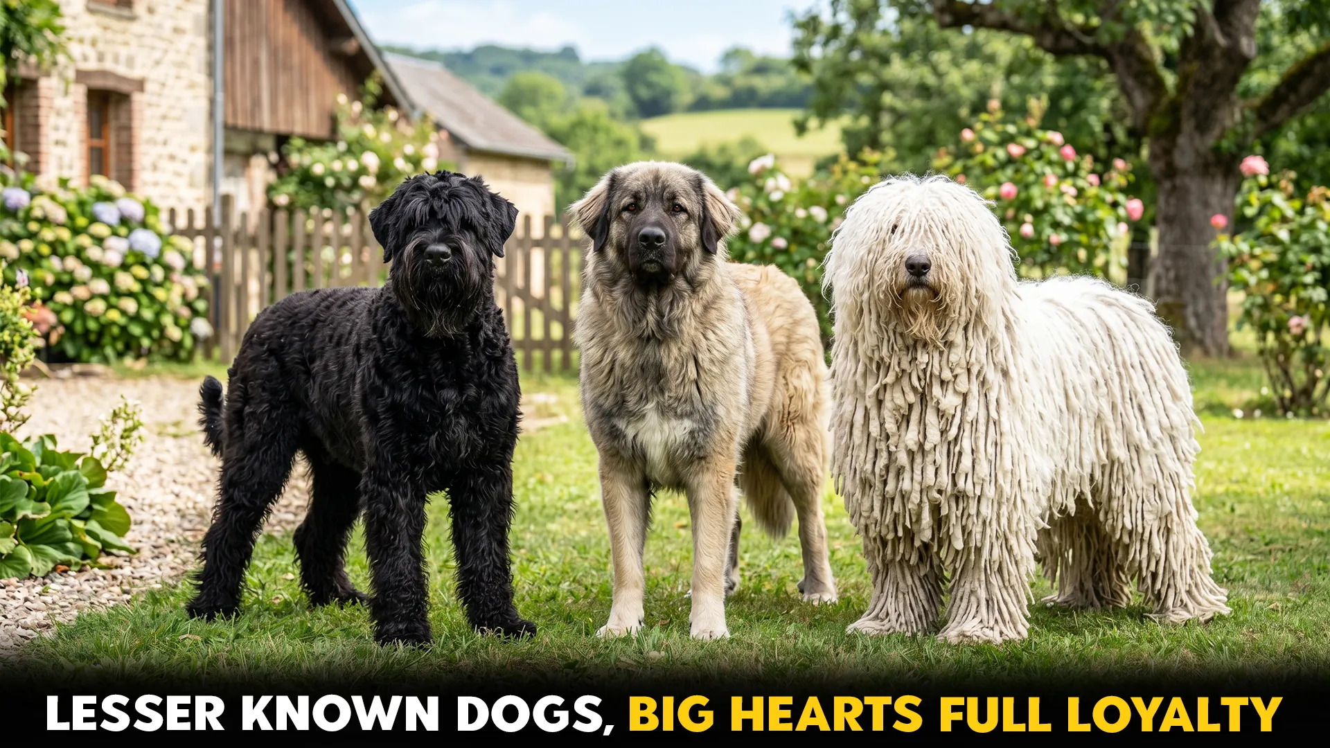 lesser known big dog breeds that pack heartwarming loyalty