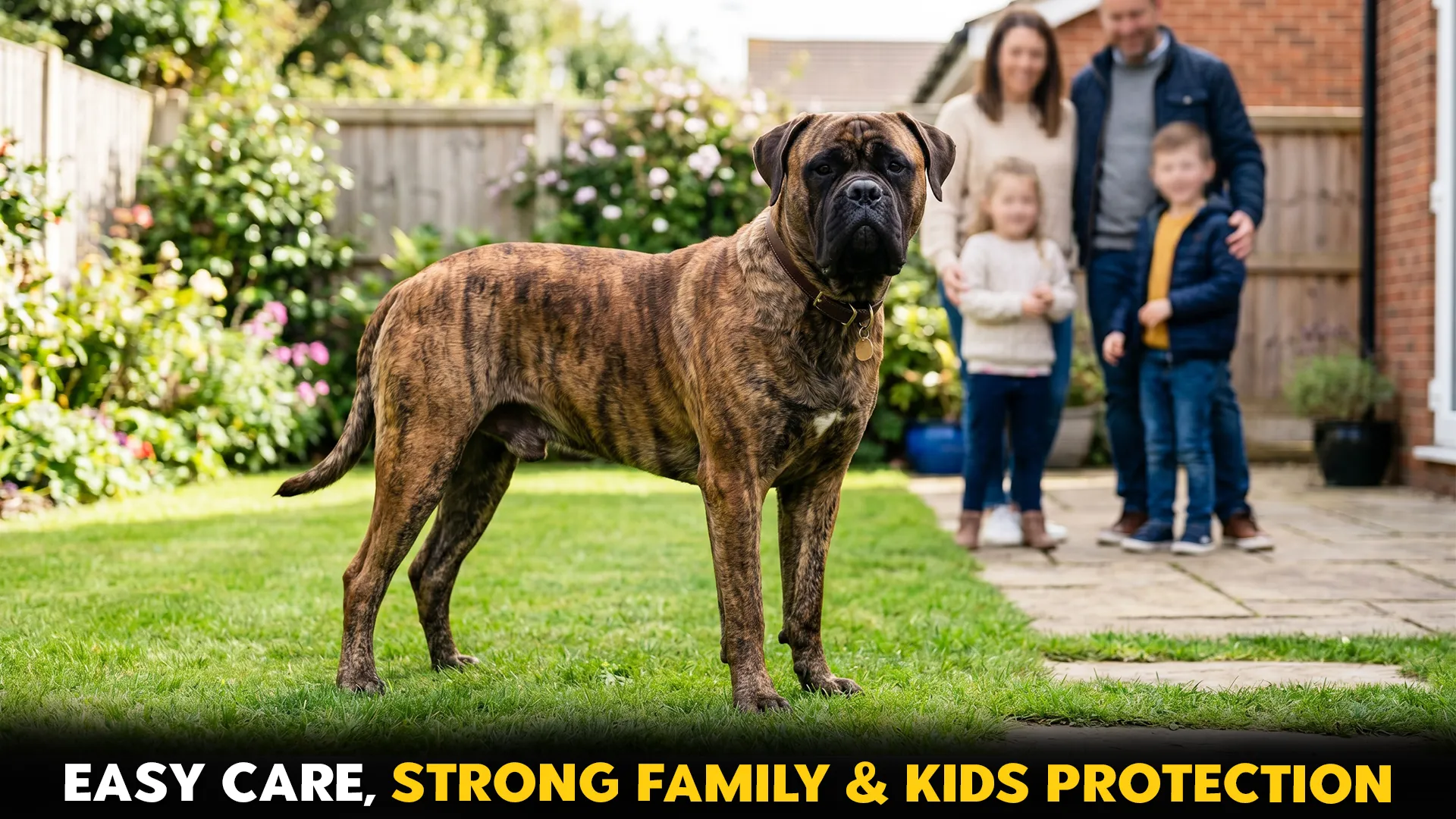 7 low maintenance guard dog breeds for families with kids