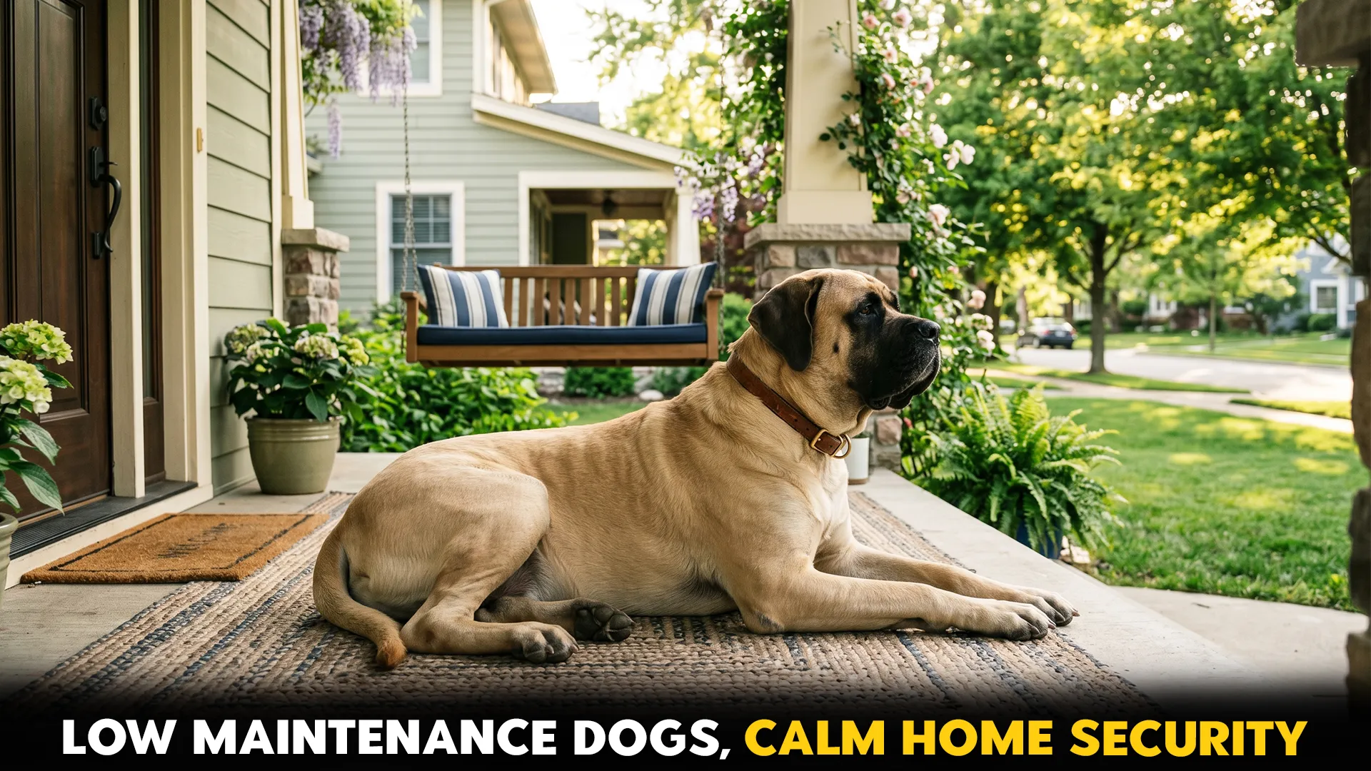 7 Low-Maintenance Guard Dog Breeds for Peaceful Home Protection