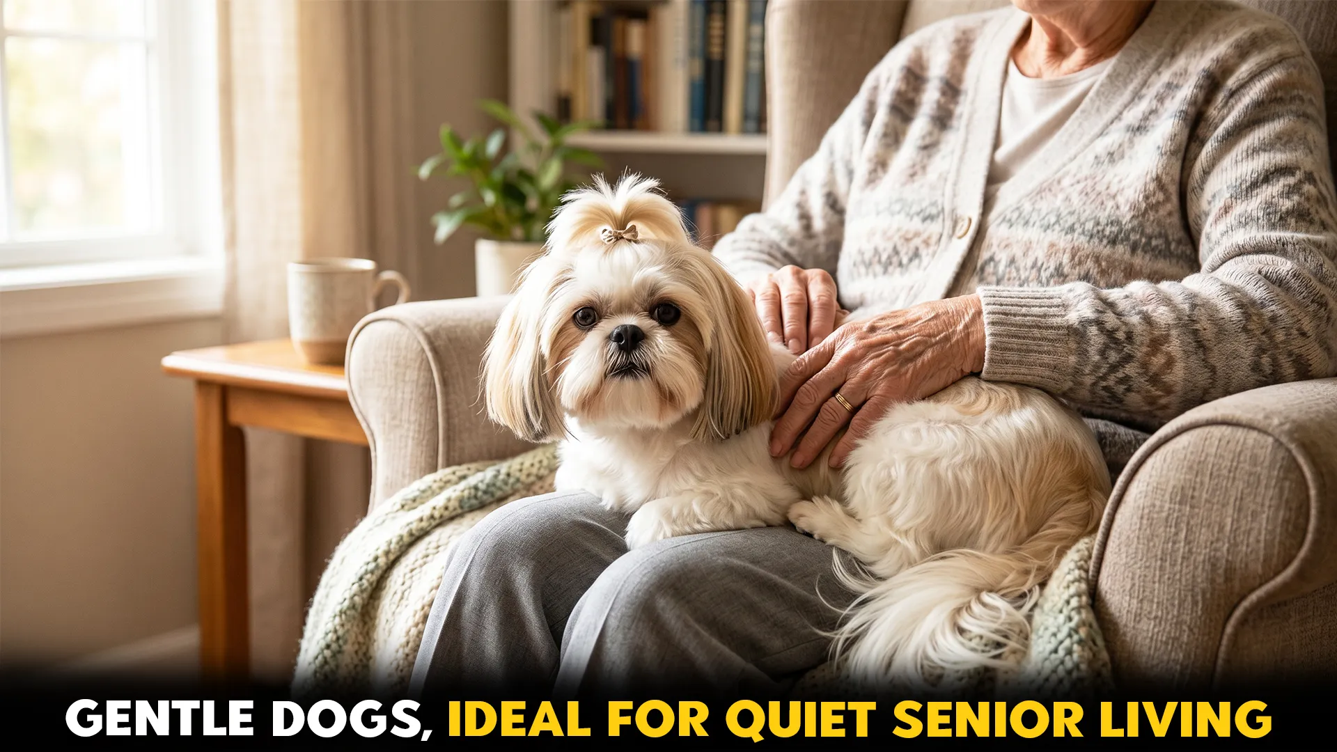7 perfect dog breeds for seniors seeking a peaceful pet with a calm nature