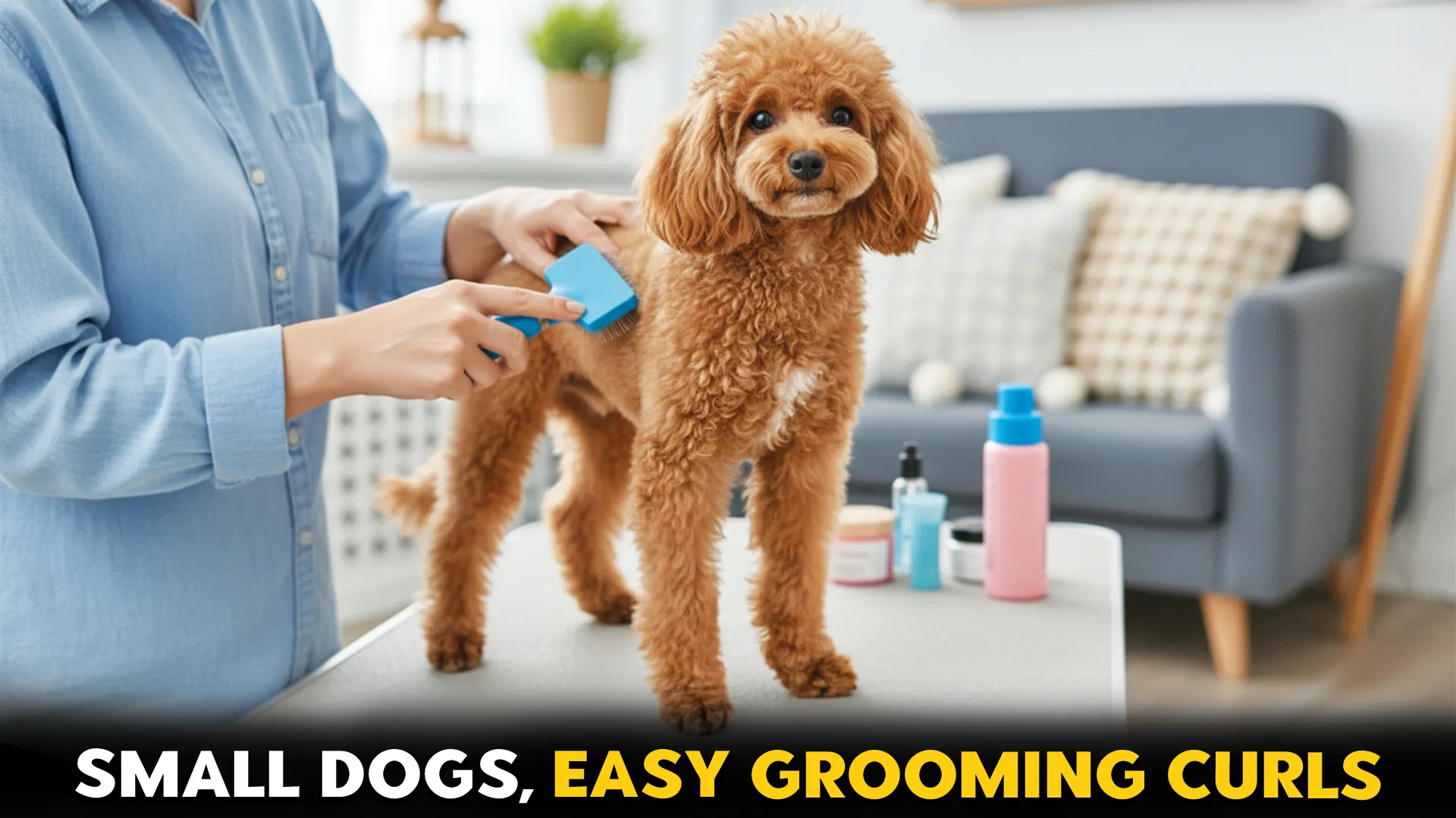 7 small dog breeds with curly manageable fur