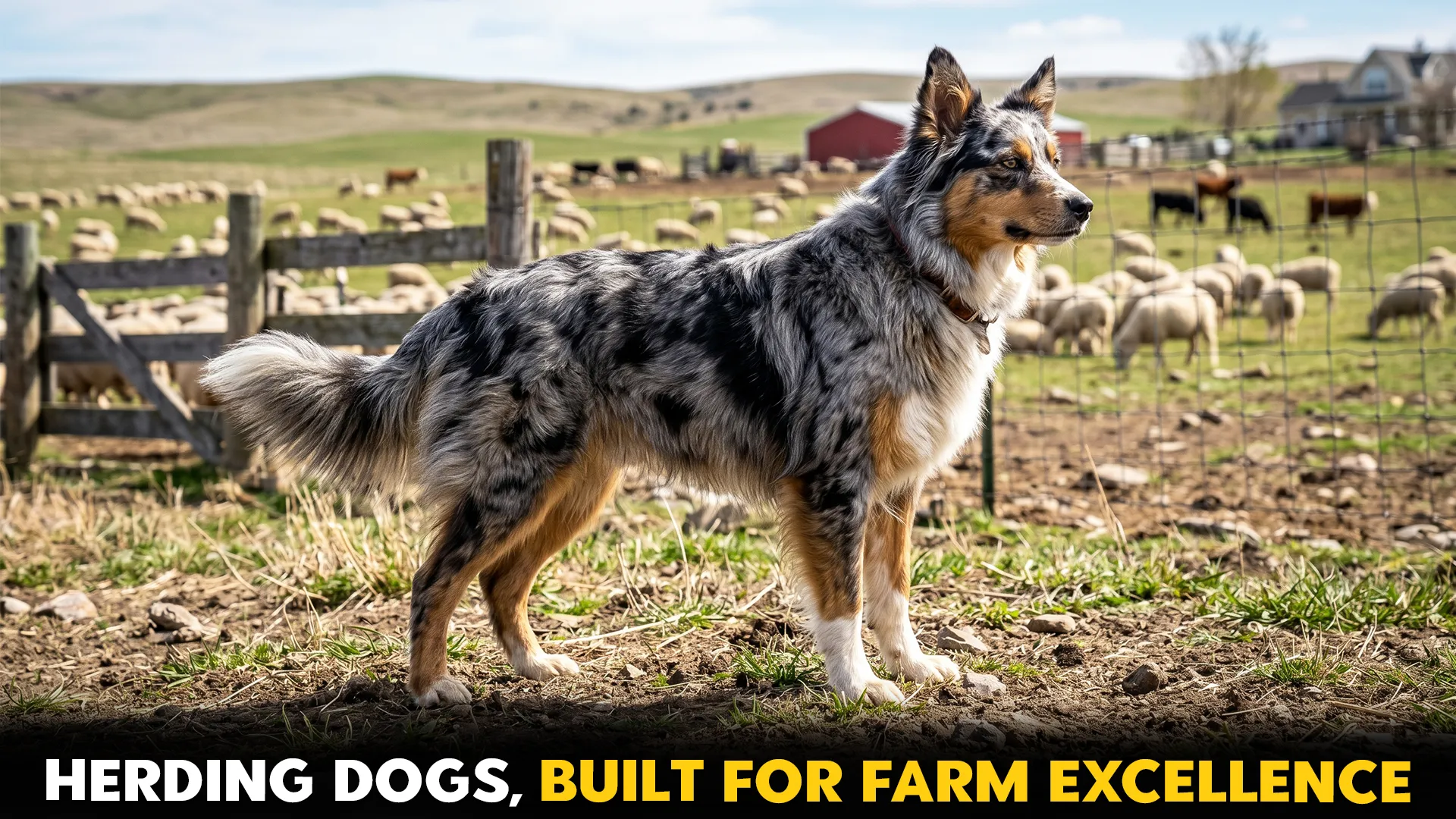7 sturdy dog breeds for farm and herding excellence