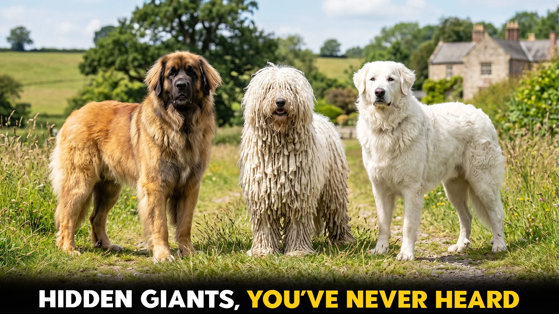 7 UNIQUE LARGE DOG BREEDS YOU PROBABLY HAVEN'T HEARD OF