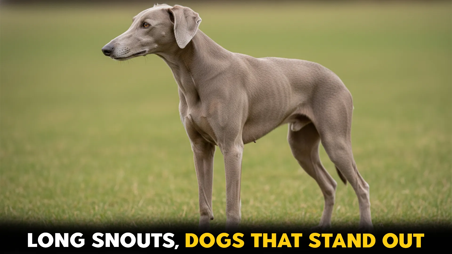 9 dog breeds that showcase stunning long snout profiles