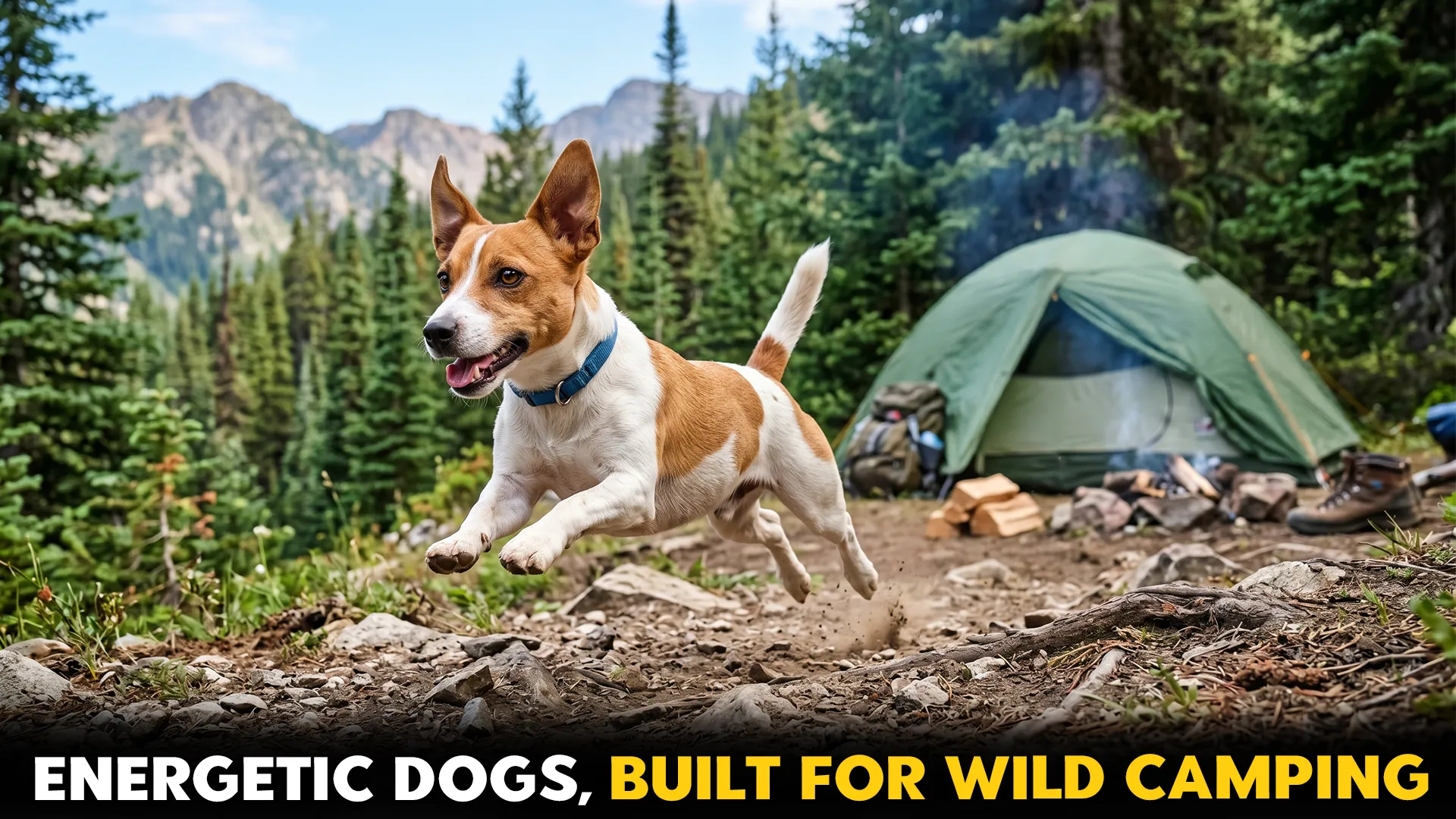 9 energetic dog breeds ideal for camping and wilderness
