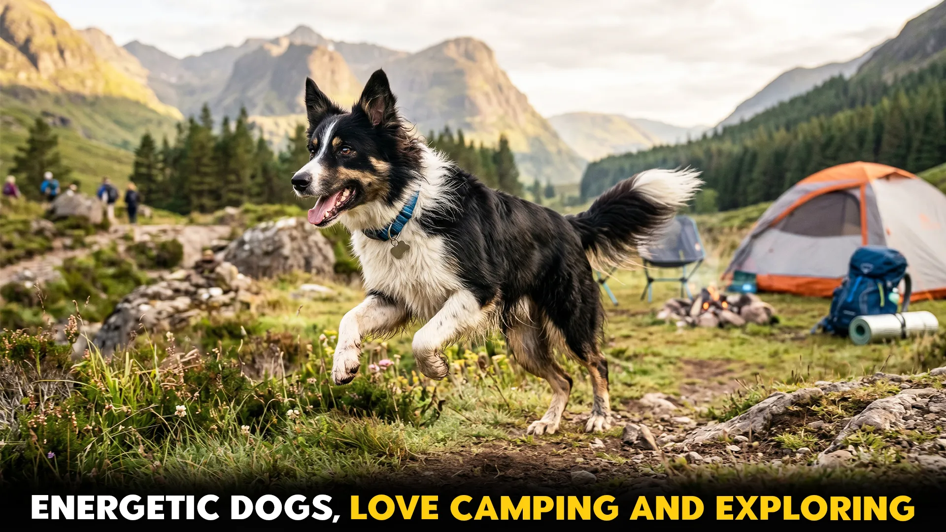 9 energetic dog breeds perfect for camping and exploring
