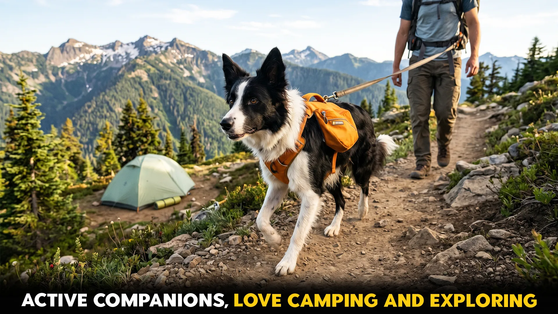 9 high energy dog breeds ideal for hiking and camping