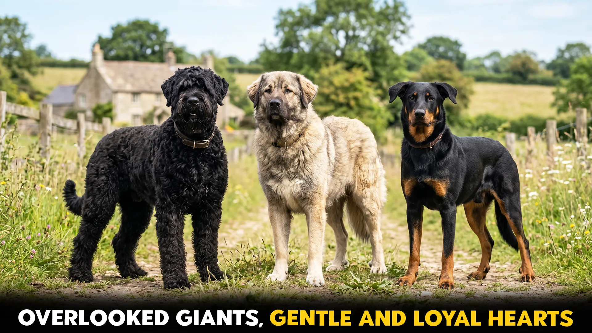 9 Overlooked Large Dog Breeds That Are Perfect Companions