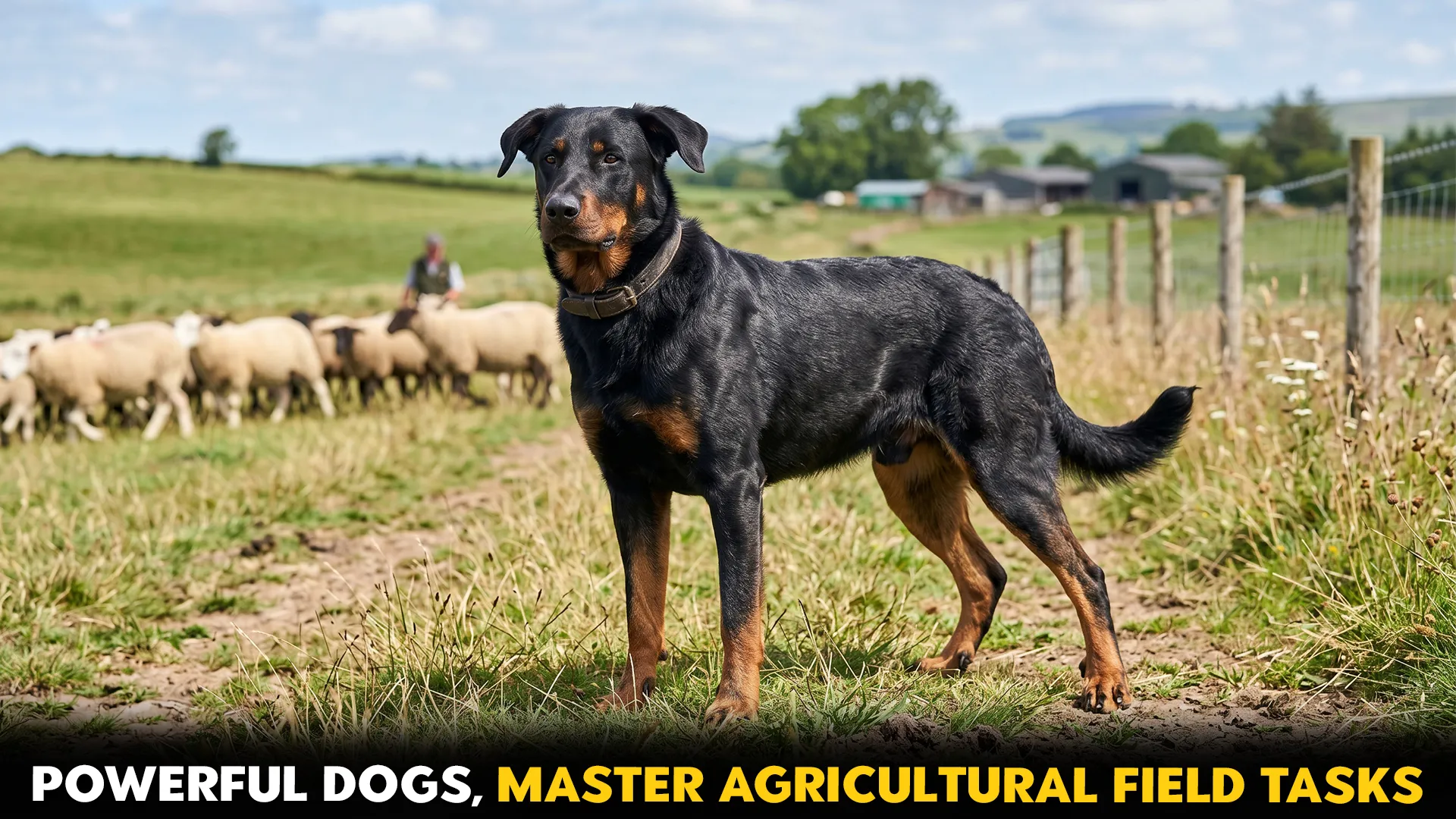 9 powerful dog breeds ideal for herding and agricultural tasks