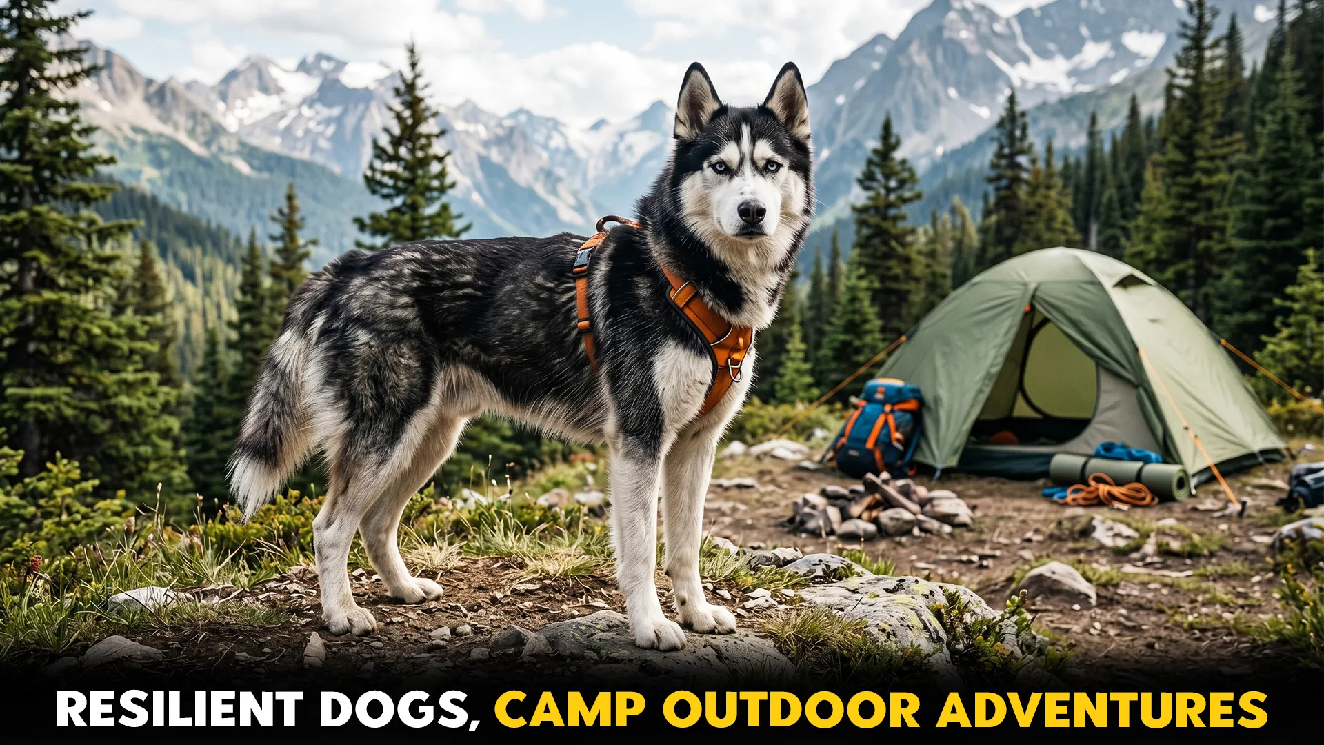 9 RESILLIENT DOG BREEDS IDEAL FOR CAMPING AND OUTDOOOR TRIPS