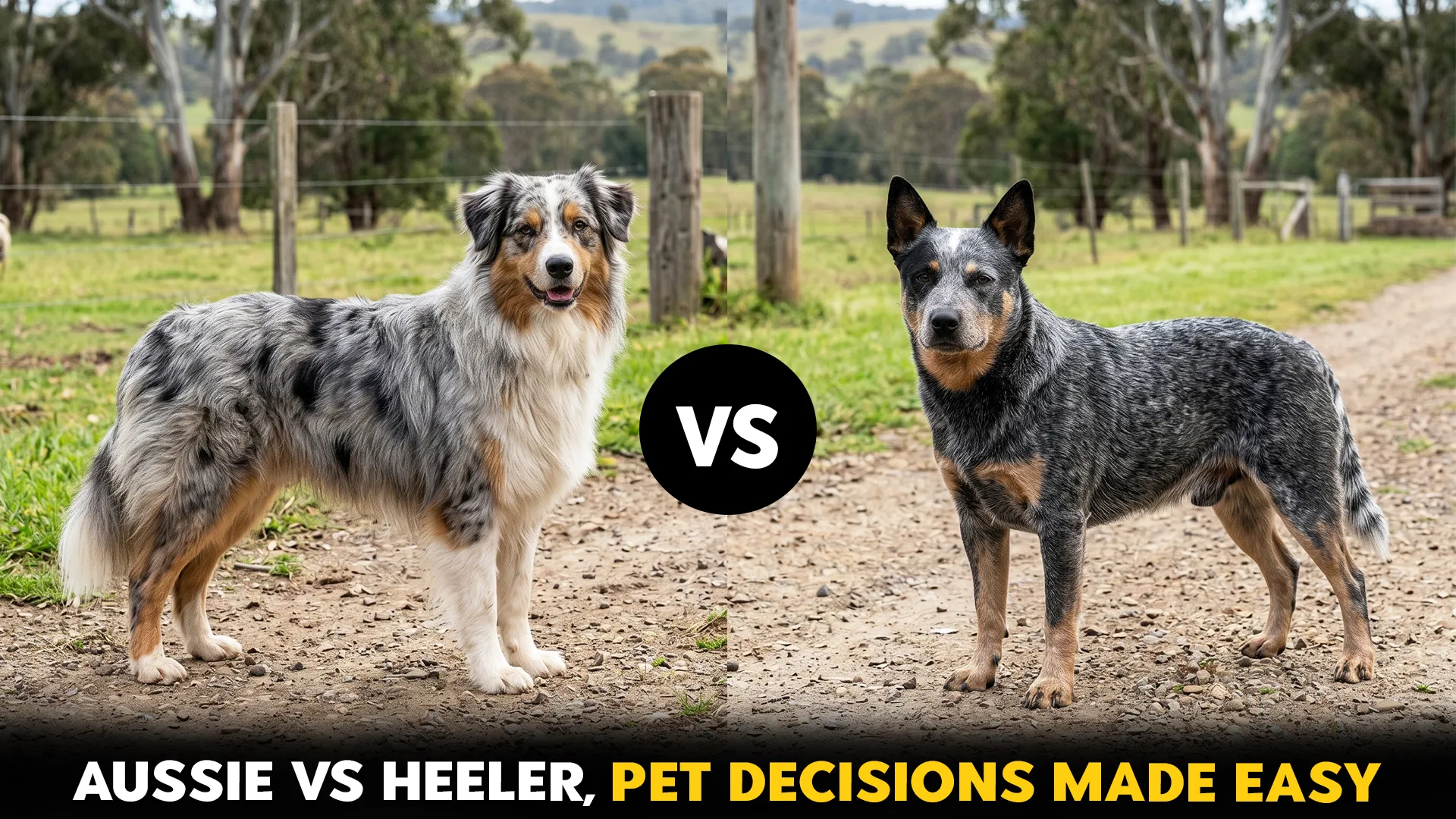 Australian Shepherd vs. Blue Heeler: Key Differences Explained for Pet Parents