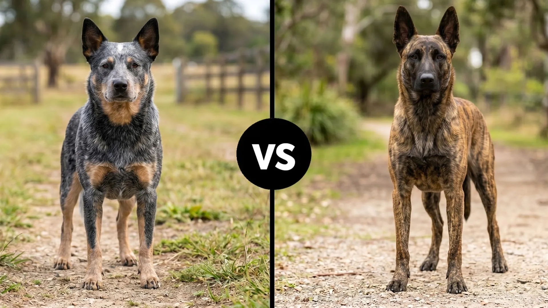 Blue Heeler Dog Breeds vs. Dutch Shepherds