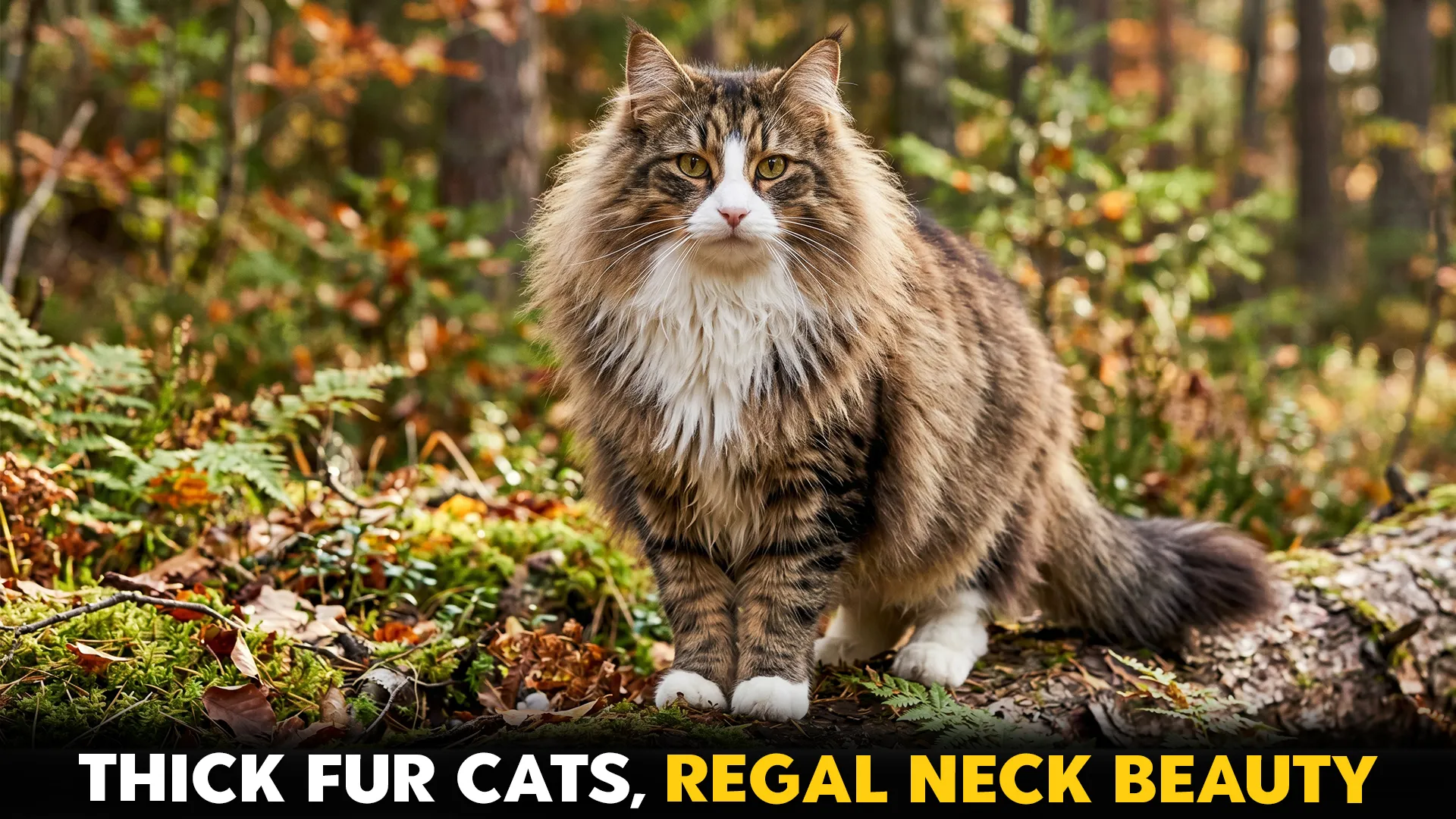 cat breeds with thick neck fur