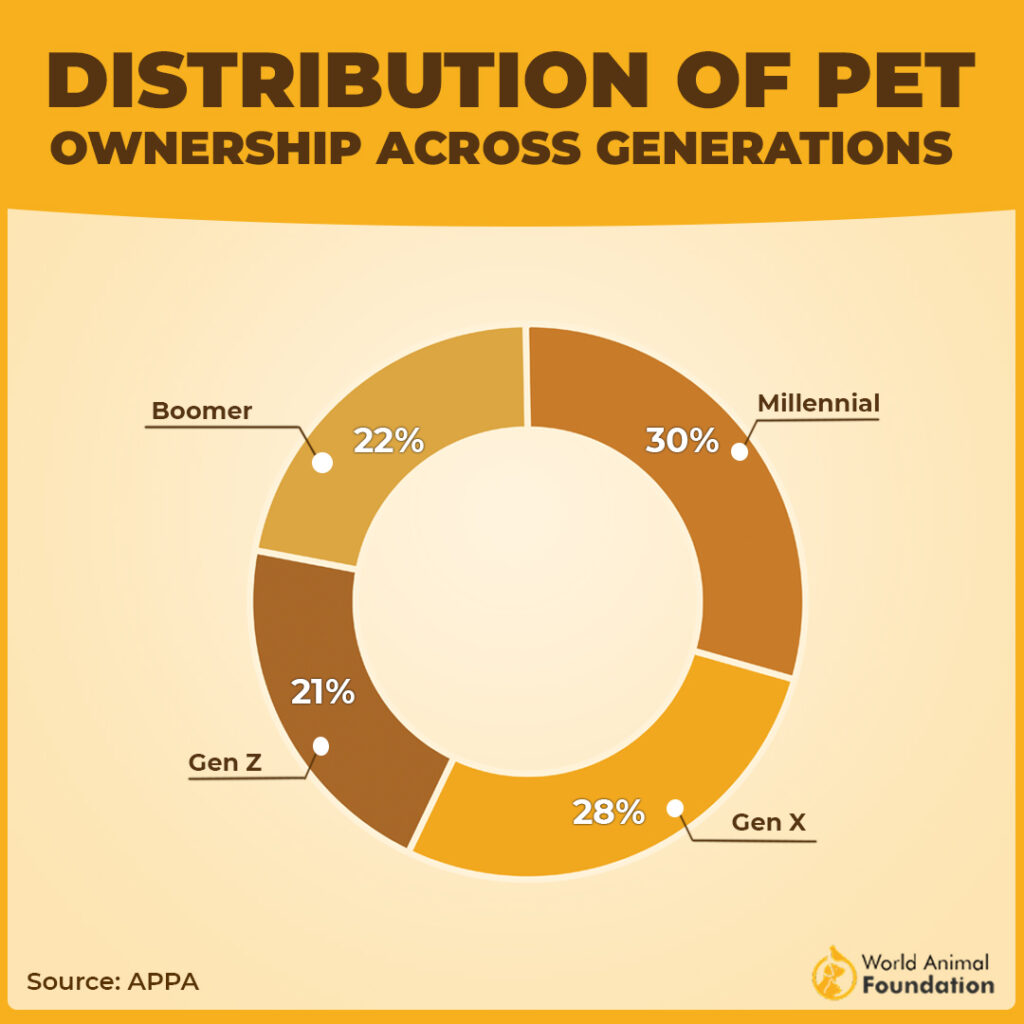 Dog ownership among generations