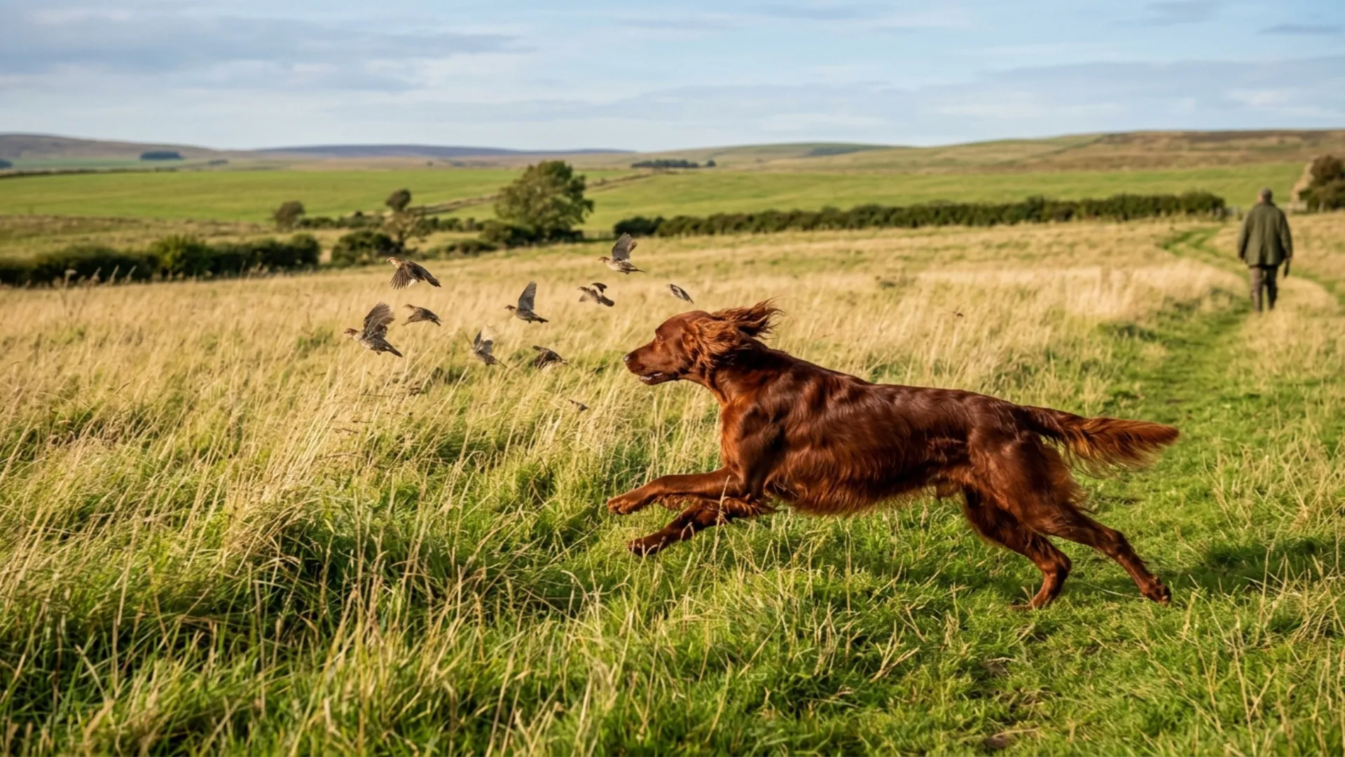 Dog Breeds Known for Chasing Birds Across Vast Open Fields