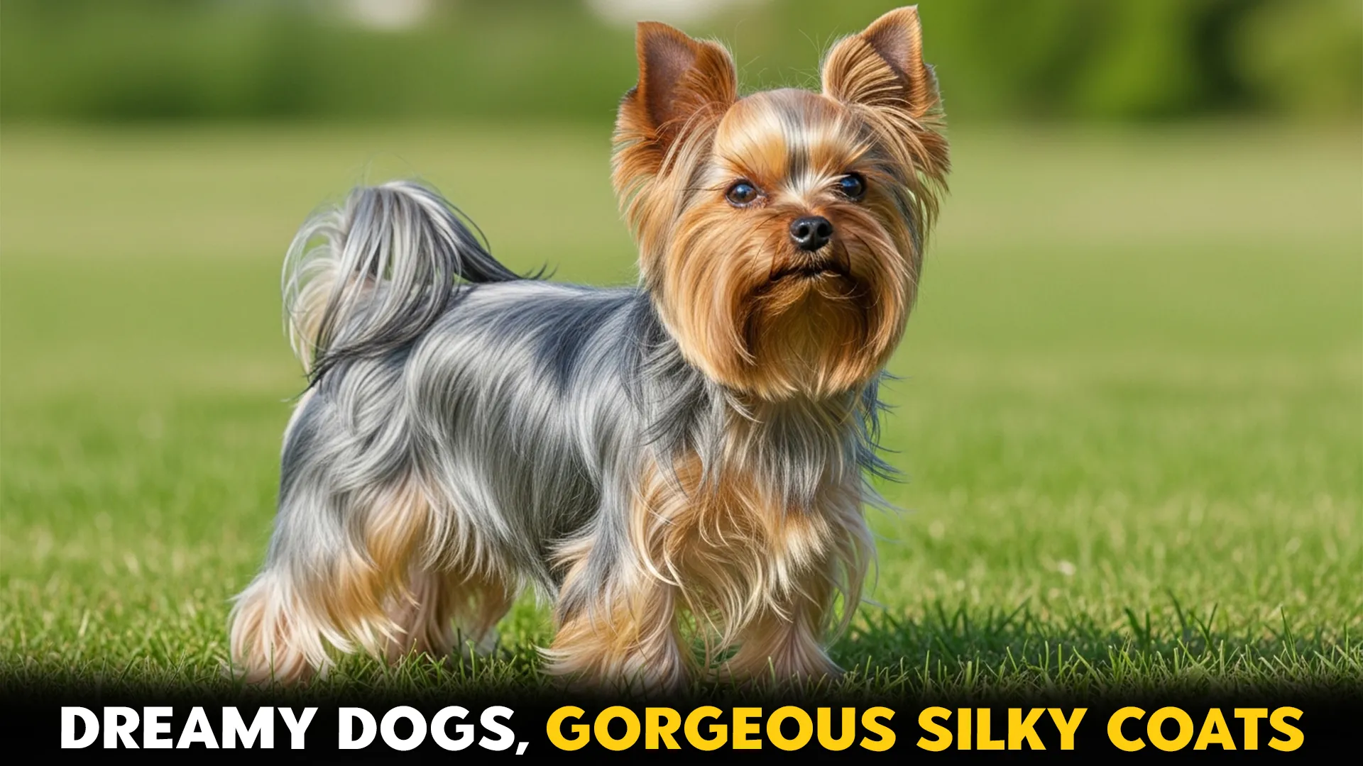 dreamy dog breeds featuring gorgeous silky fur