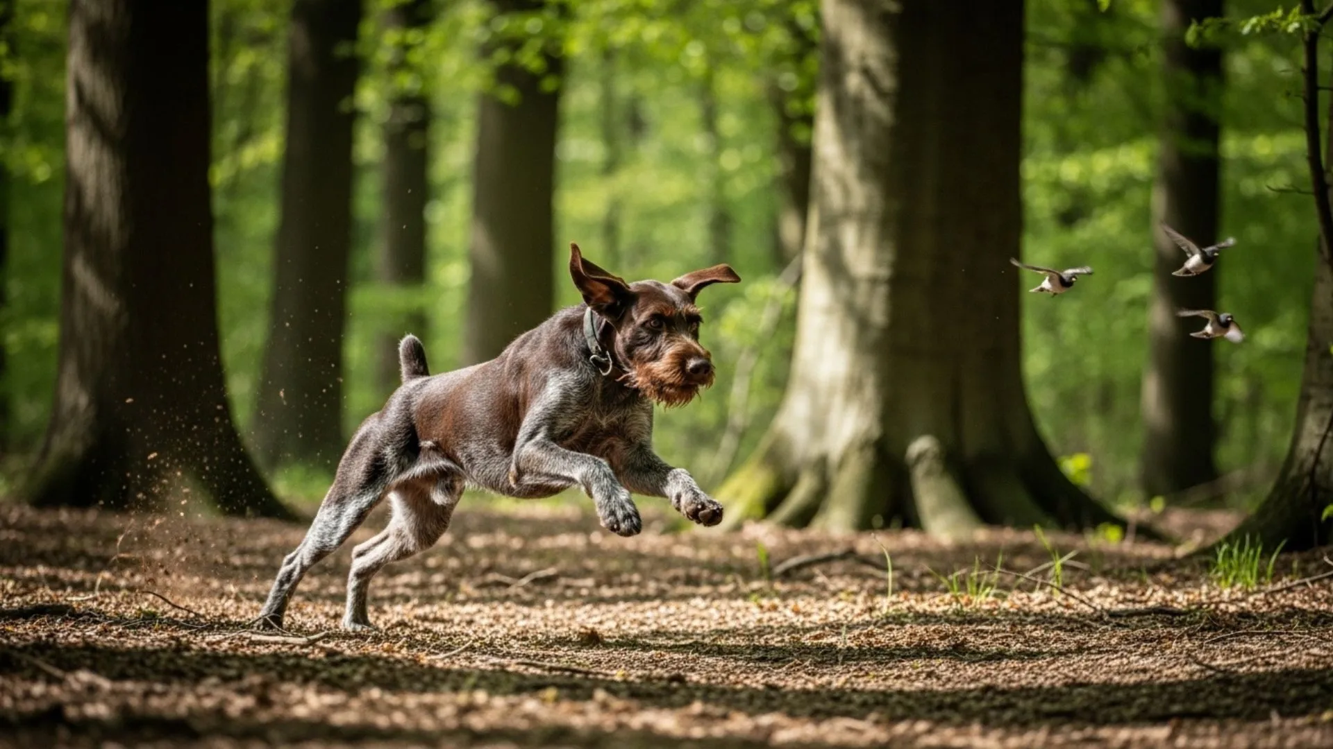 Dog Breeds That Unleash Speed to Chase Woodland Birds