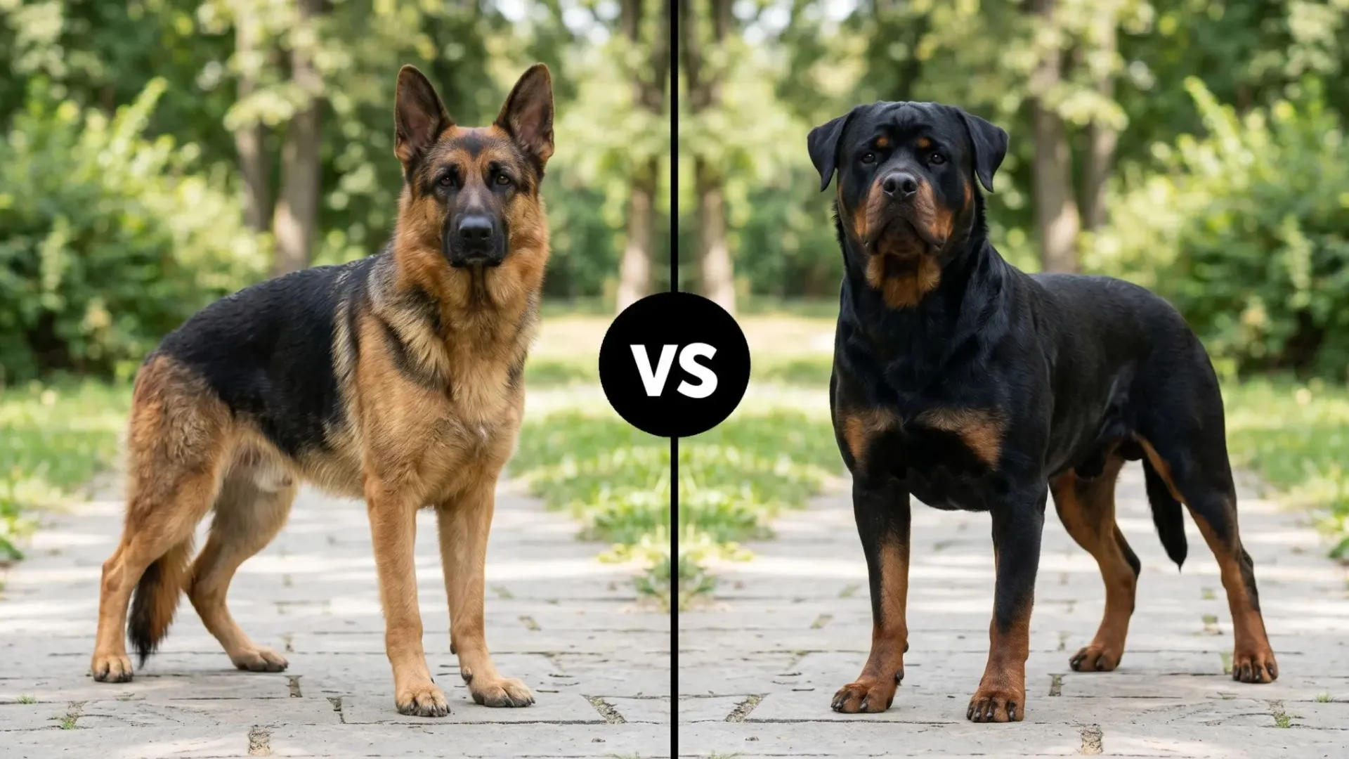 German Shepherd vs Rottweiler: Which Is Harder to Train?