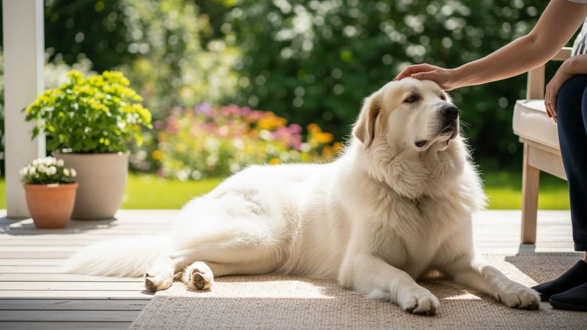 Saint Bernard Relaxed Guard Dog Perfect for Low‑Maintenance Owners