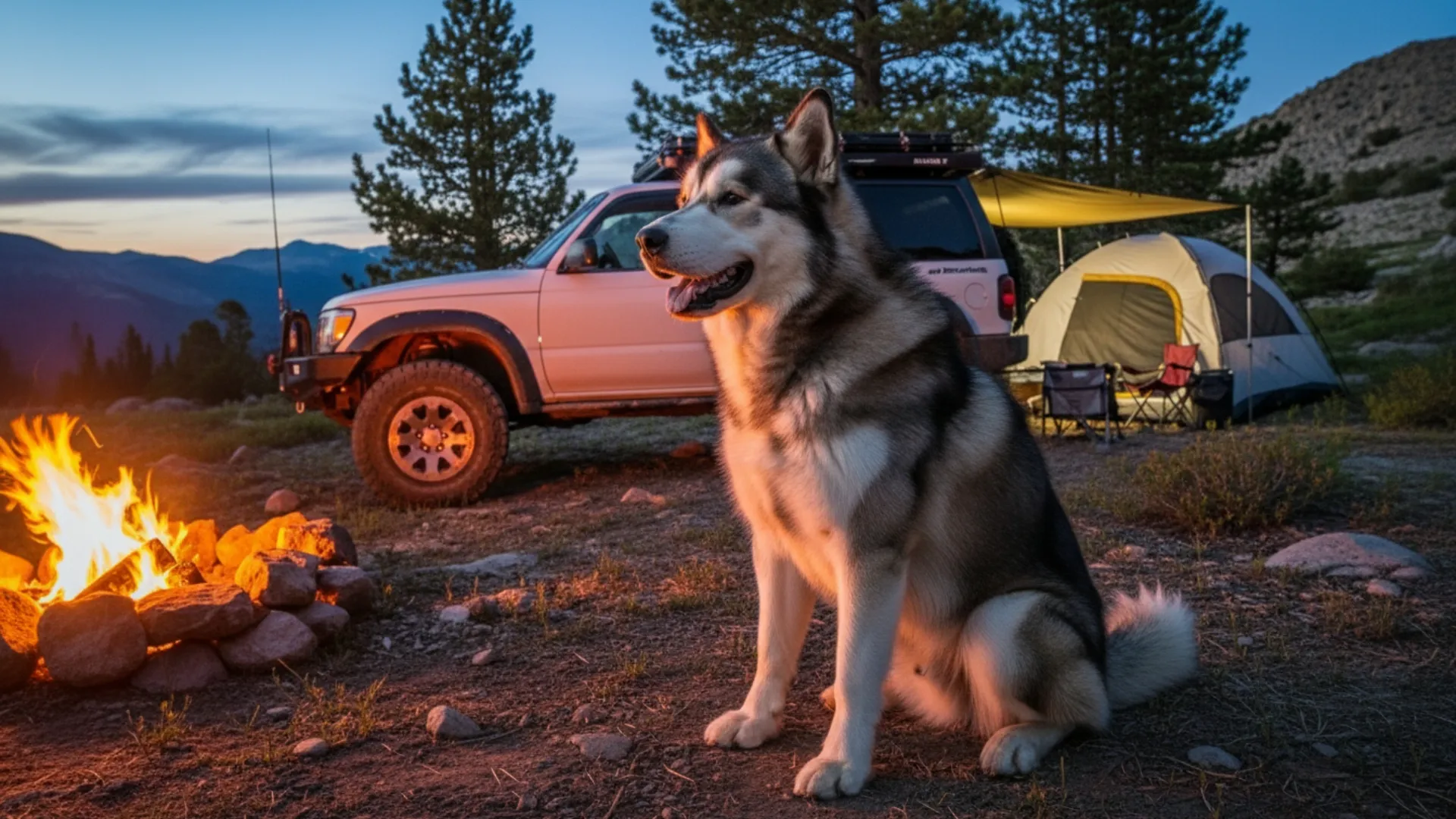 Rugged Dog Breeds That Thrive on Off‑Road Camping Trips