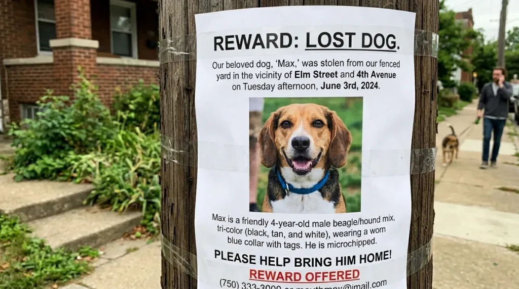 Households Have a Risk of Pet Theft