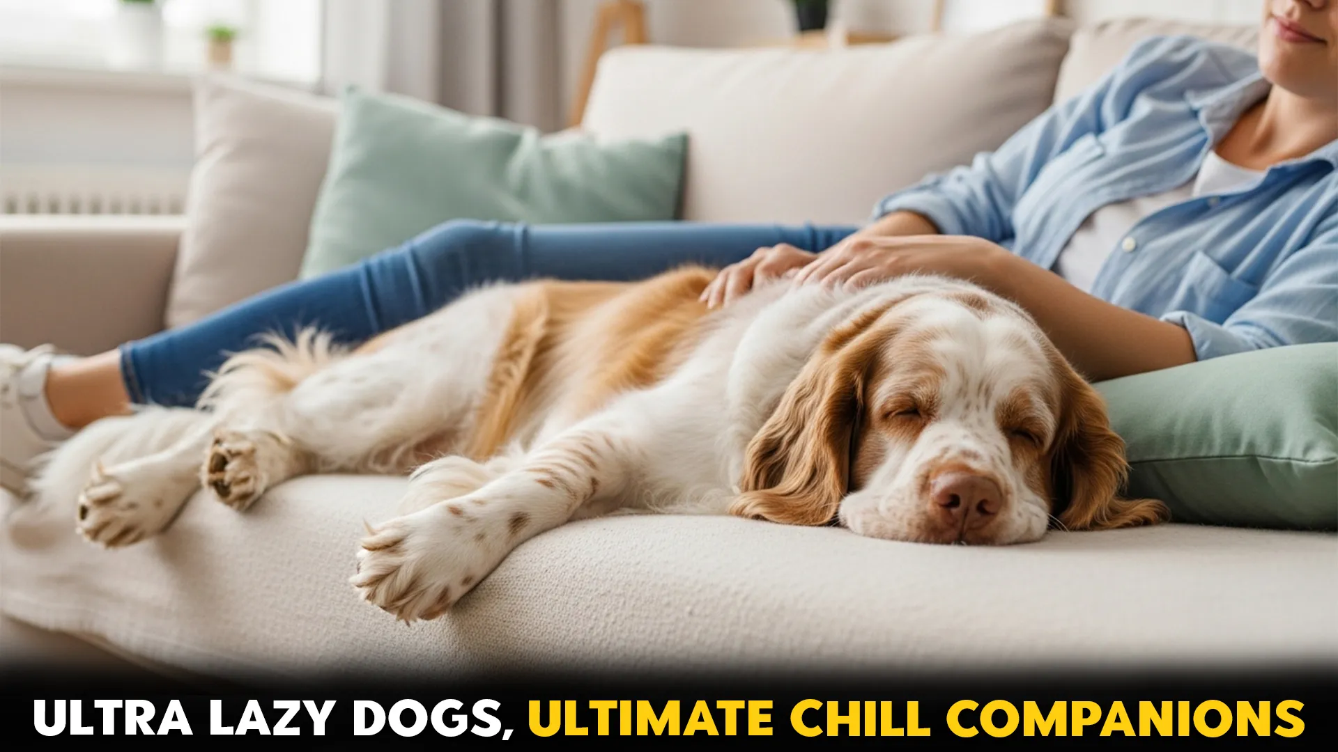 Top 10 Ultra lazy dog breeds perfect for couch patato owners