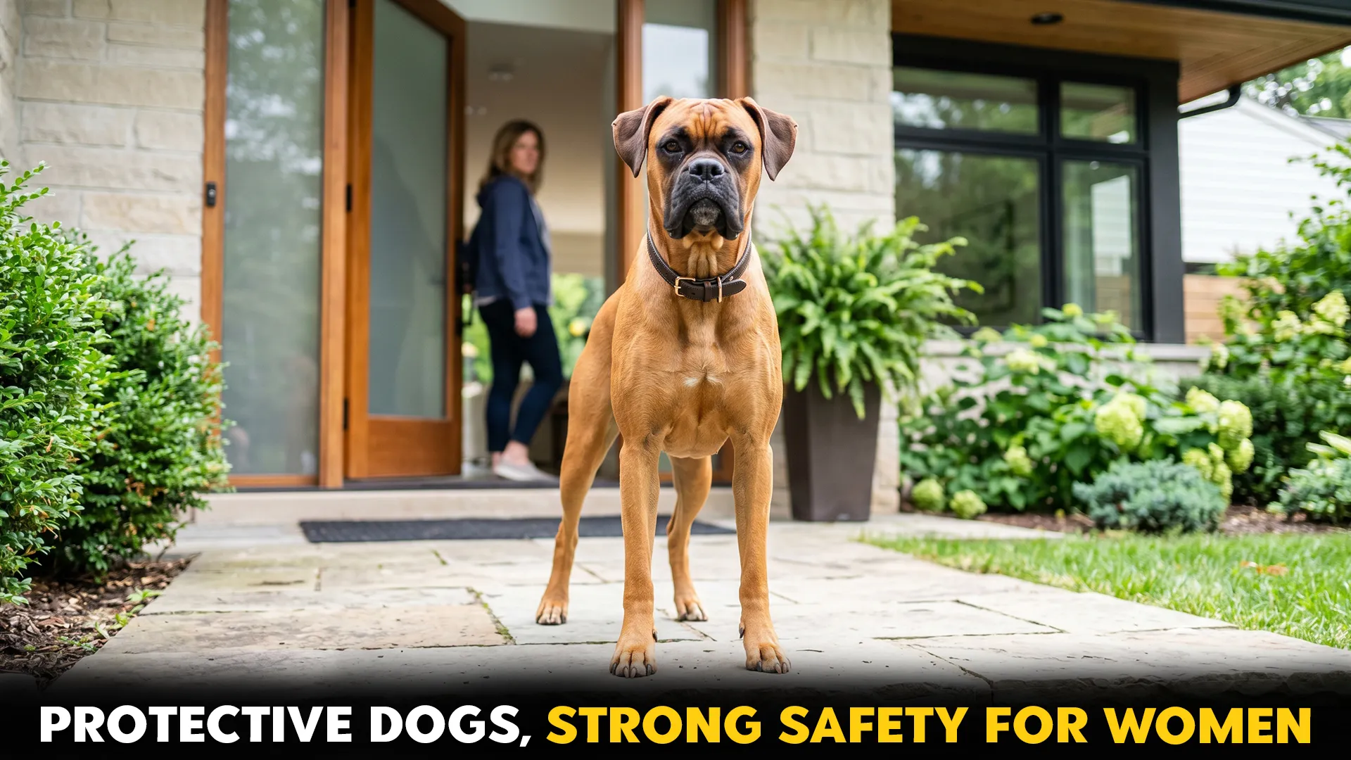 top 7 guard dog breeds for single women safety