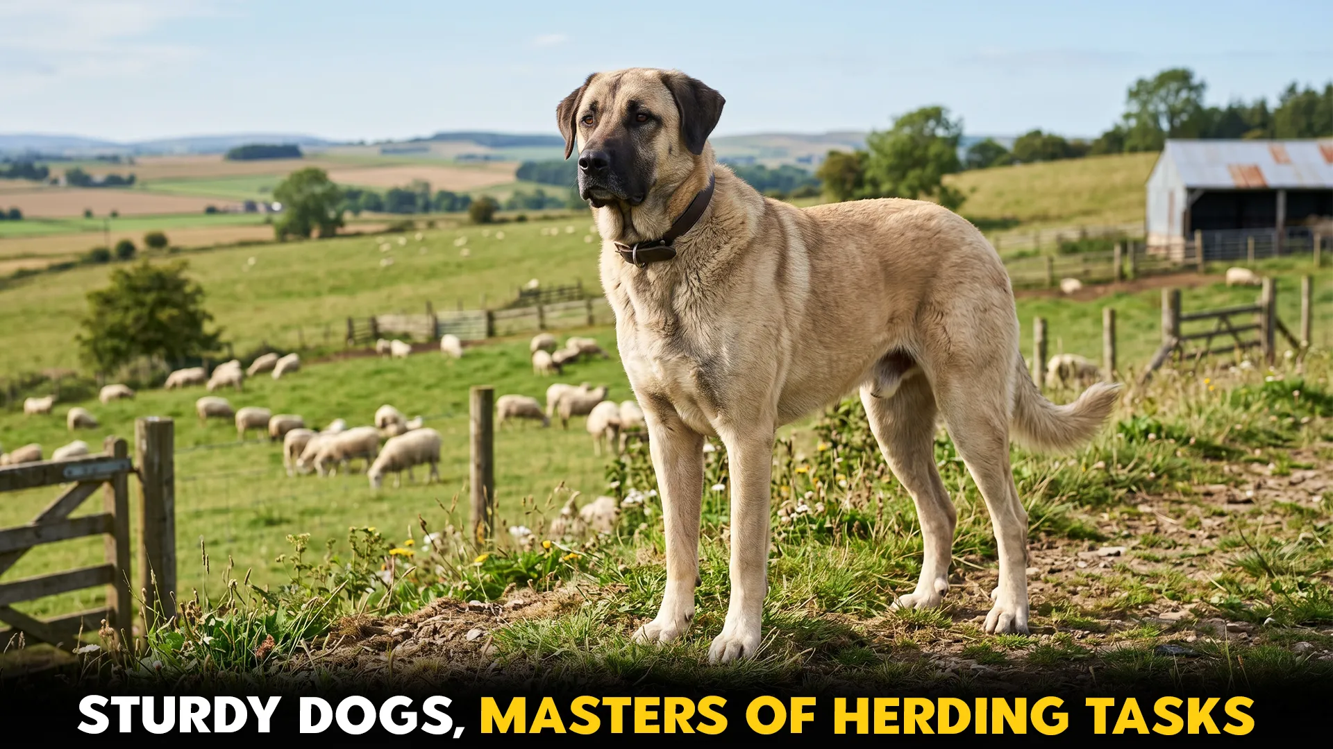 Top 7 strudy dog breeds ideal for farm work and herding