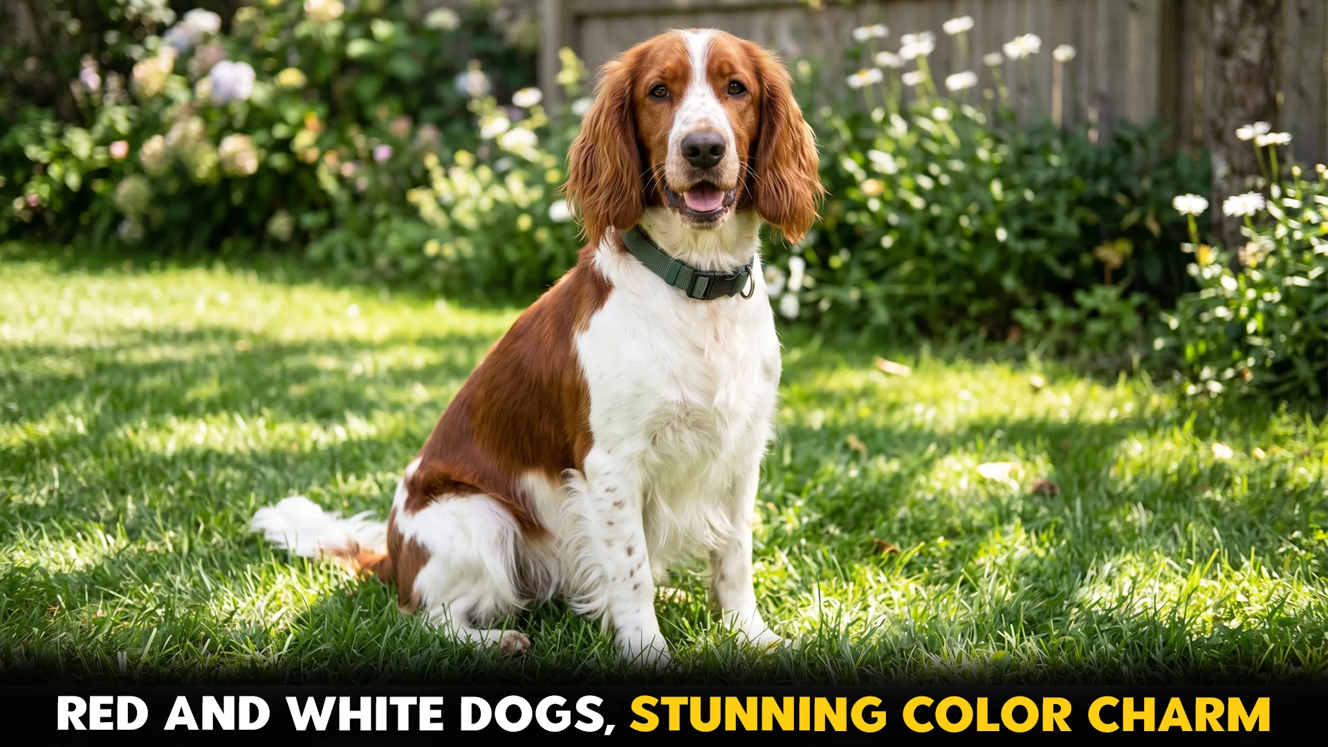 Wonderful red and white dog breeds to adore