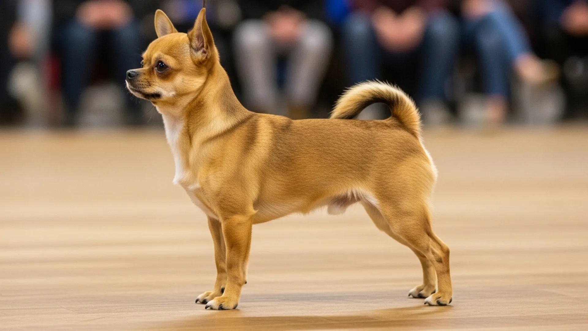 show dog full legs don't use any word alphabet in the image and don't show any person's face