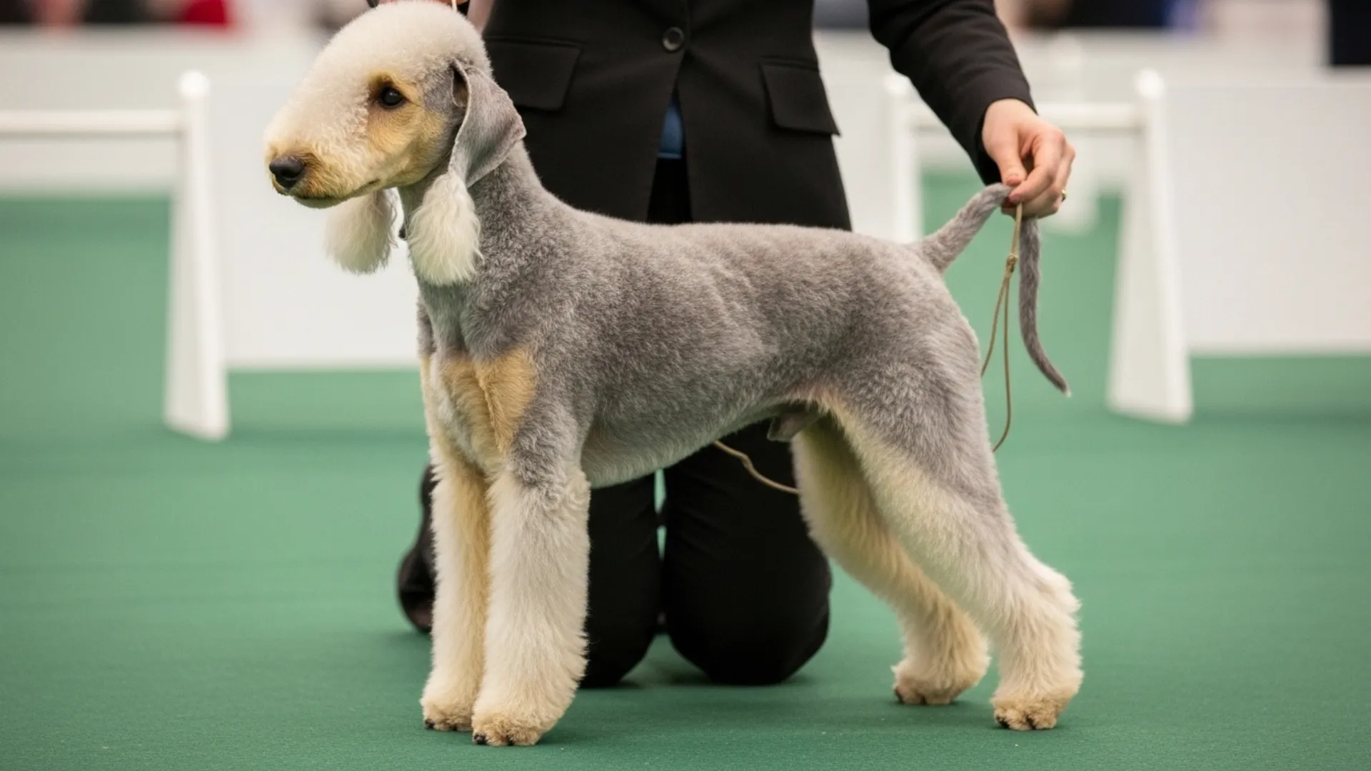 show dog full legs don't use any word alphabet in the image and don't show any person's face