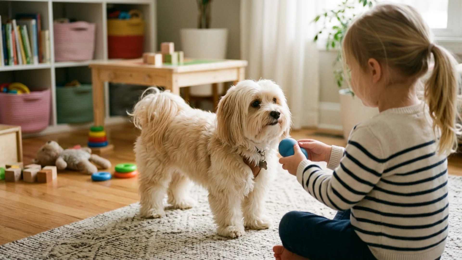 7 Lovable Toy Dog Breeds for Families with Young Children