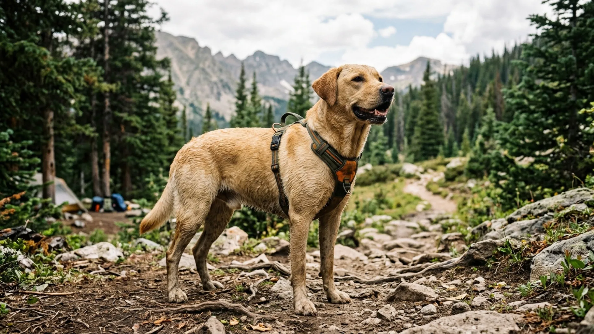 7 Rugged Dog Breeds Ideal for Camping and Trail Walking