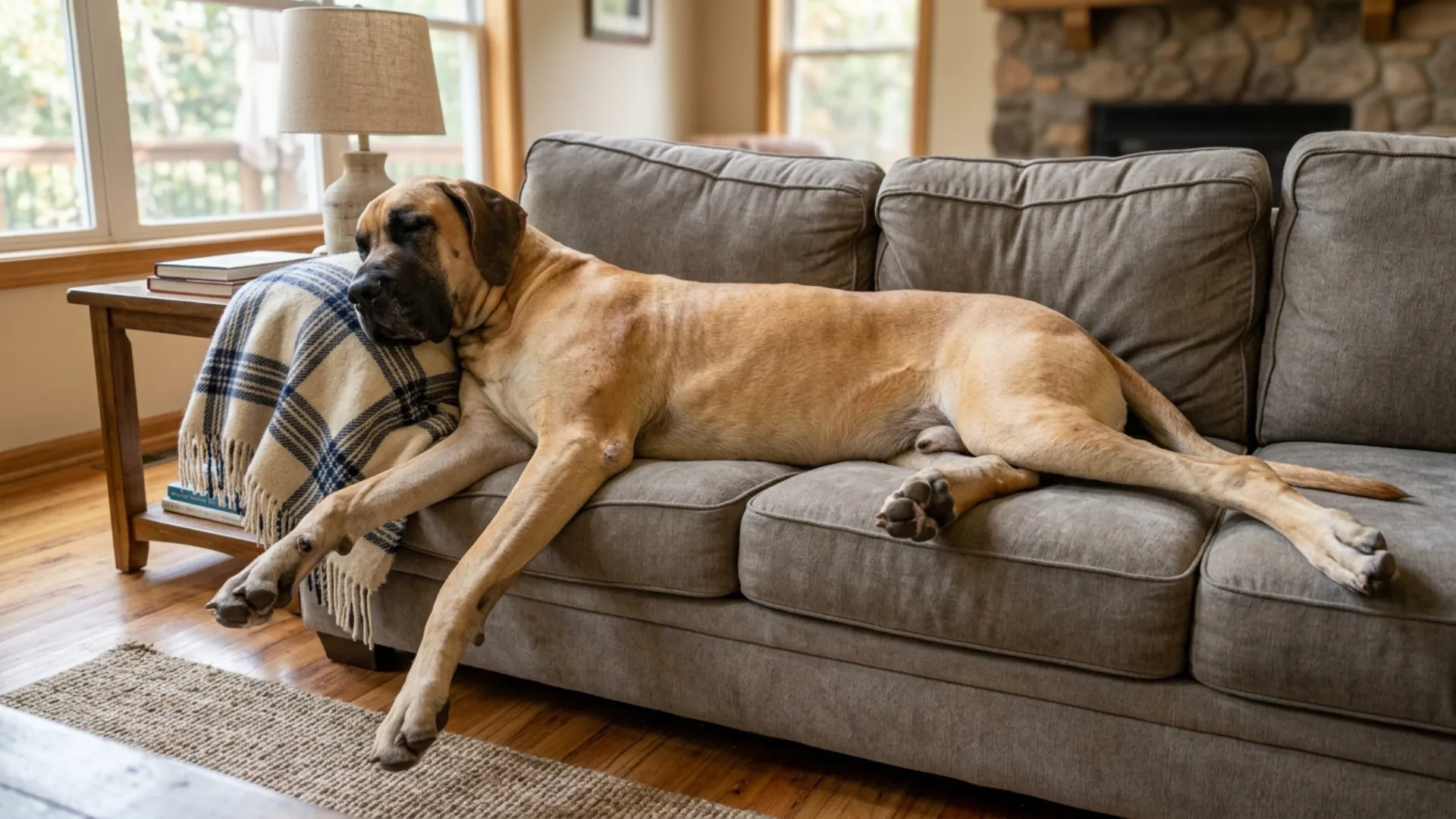 7 Enormous Dog Breeds That Are Perfect Couch Potatoes