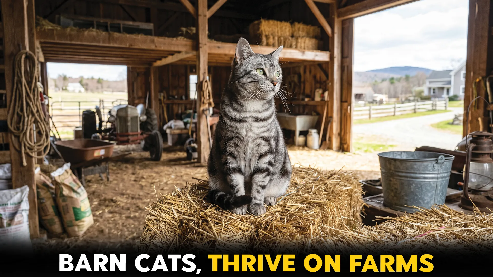 7 Best Barn Cat Breeds for Farms and Rural Living
