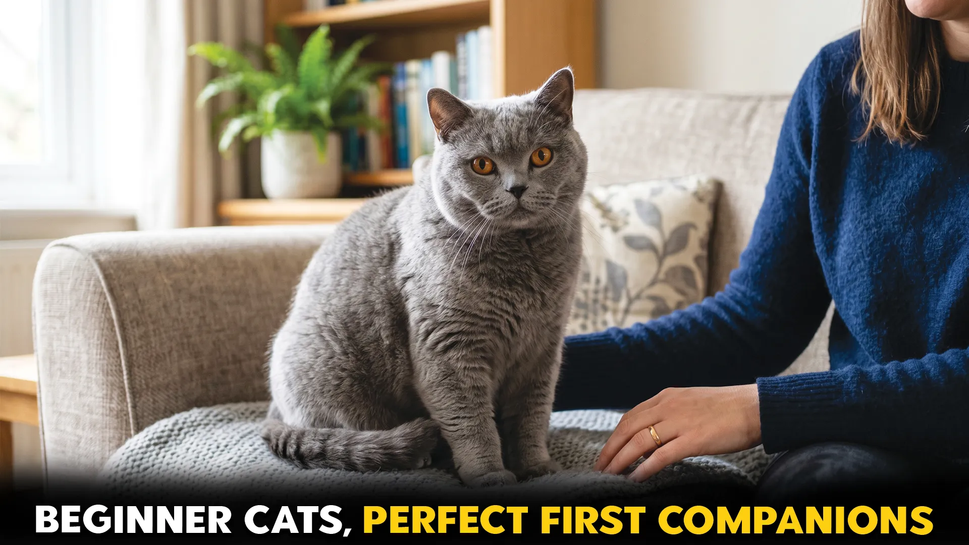 7 best cat breeds for first time owners