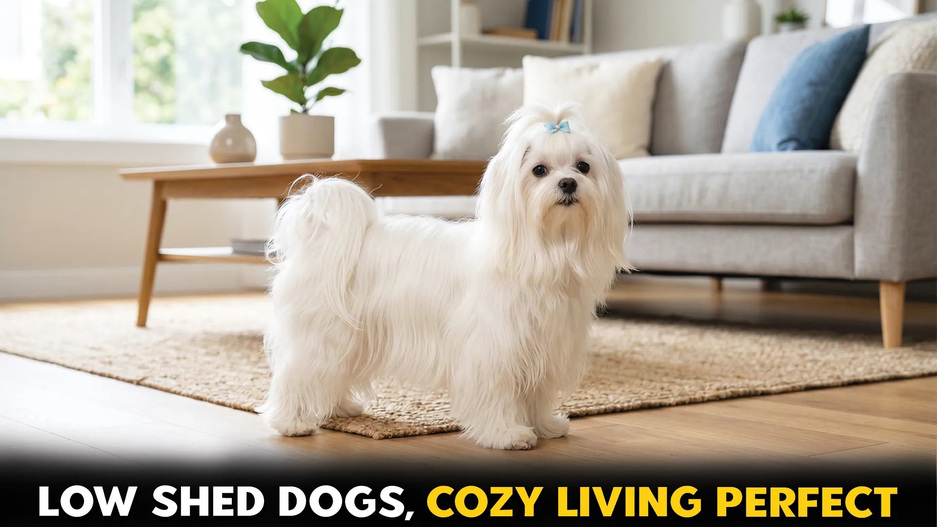 7 dog breeds that don't shed much perfect for apartment living