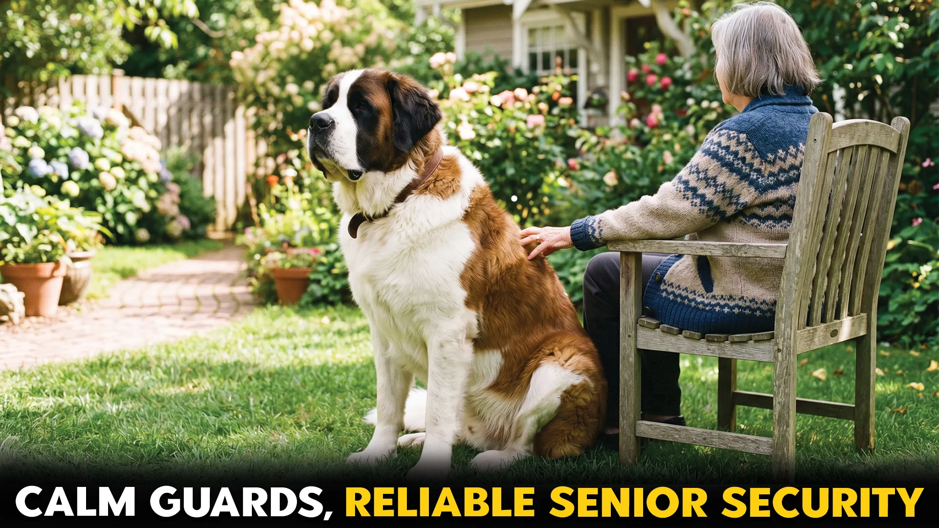 7 loyal dog breeds that give seniors a sense of security