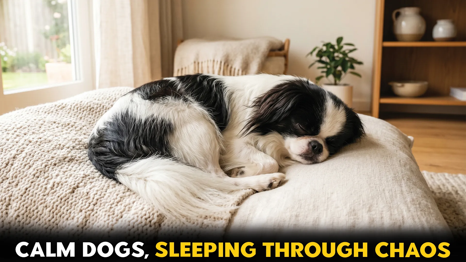 7 quietest dog breeds that sleep through everything