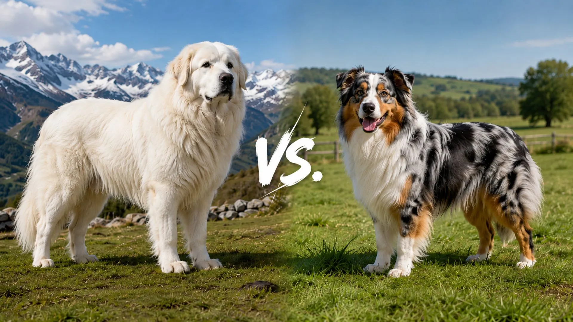 9 Dog Breeds Tested: Great Pyrenees vs. Australian Shepherd