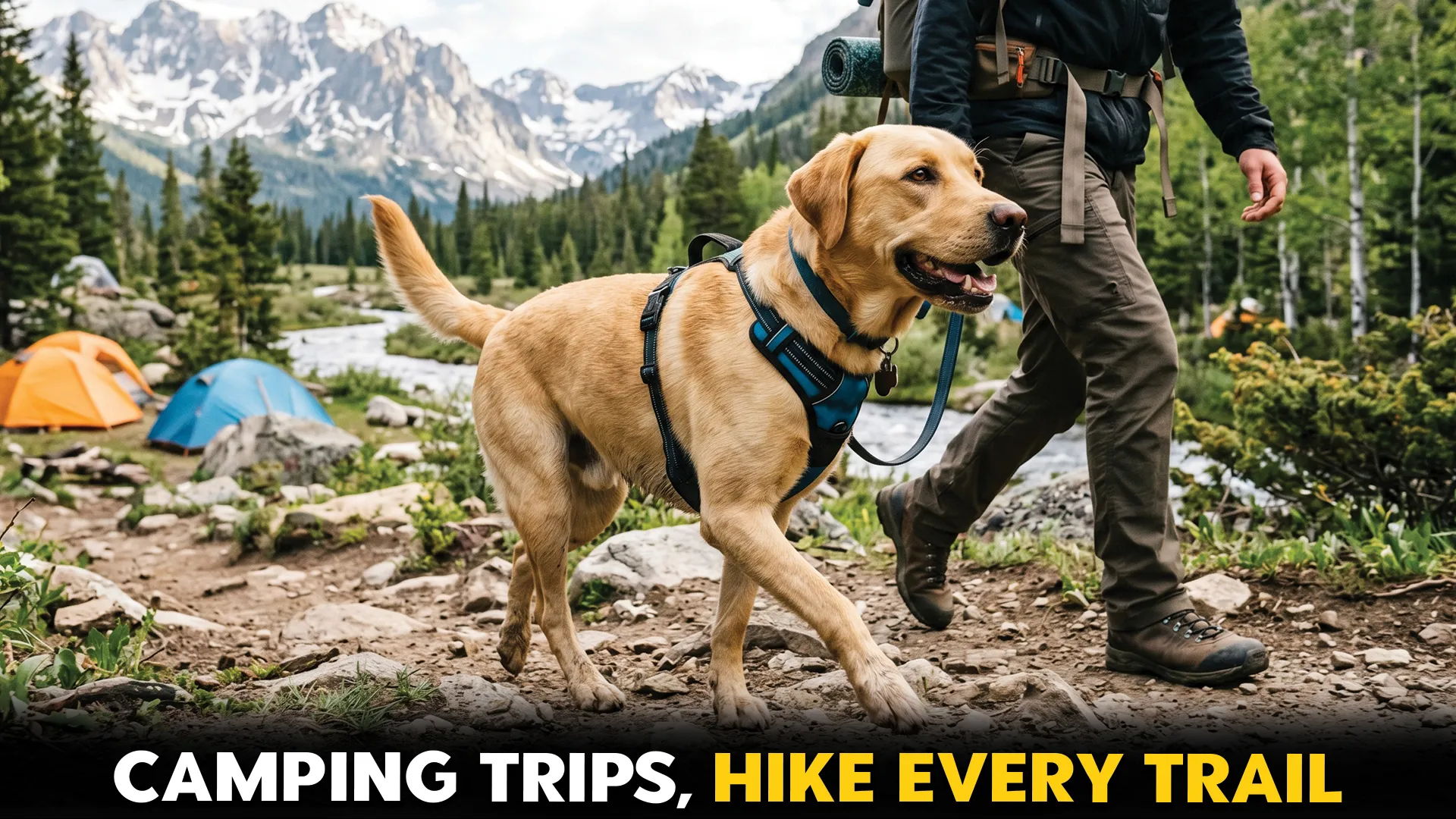 9 Energetic Dog Breeds Perfect for Camping and Hiking Trips